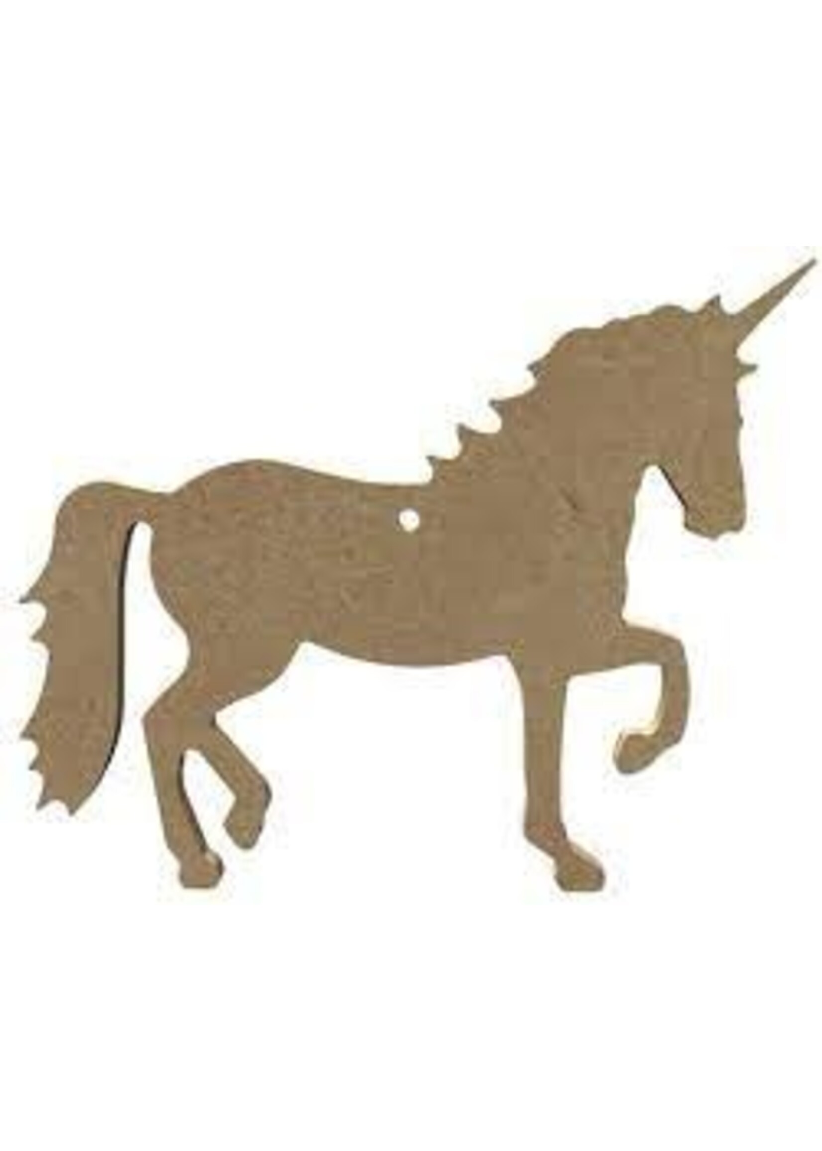 Gomille MDF Figuur - Eenhoorn