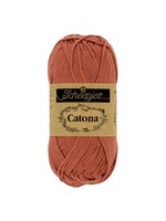 Scheepjes Scheepjes - Catona 50 gram Brick Red (Bruin, Rood)