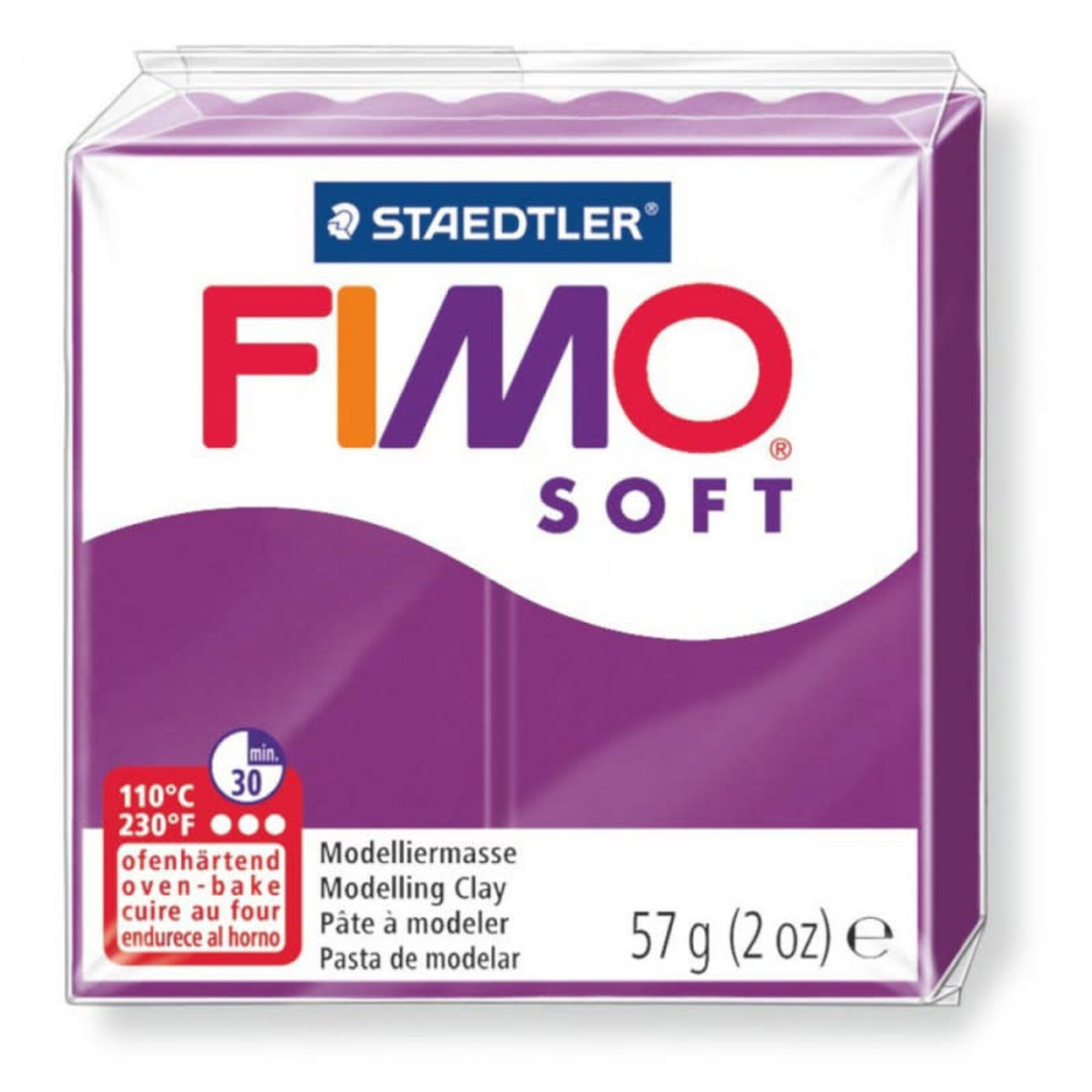Fimo Fimo - Soft boetseerklei 56 gram Purple