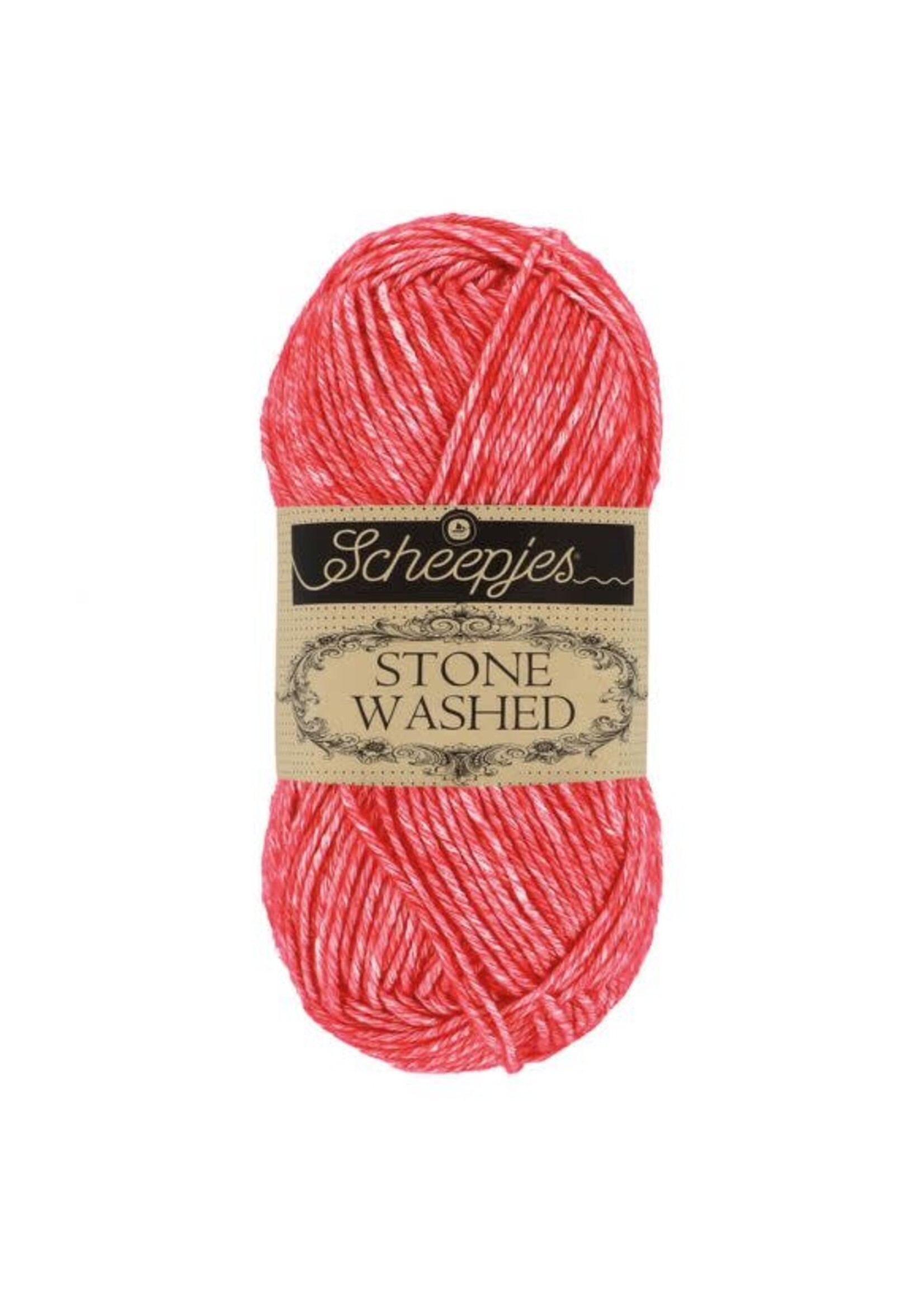 Scheepjes Scheepjes - Stone Washed 50 gram Carnelian (Rood)
