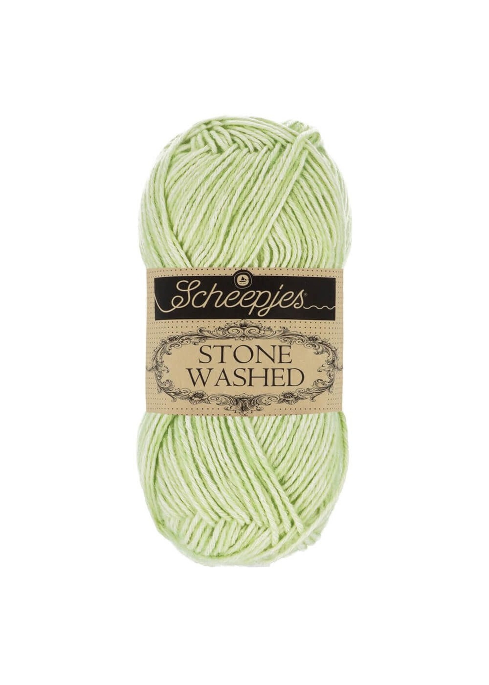 Scheepjes Scheepjes - Stone Washed 50 gram New Jade (Groen)