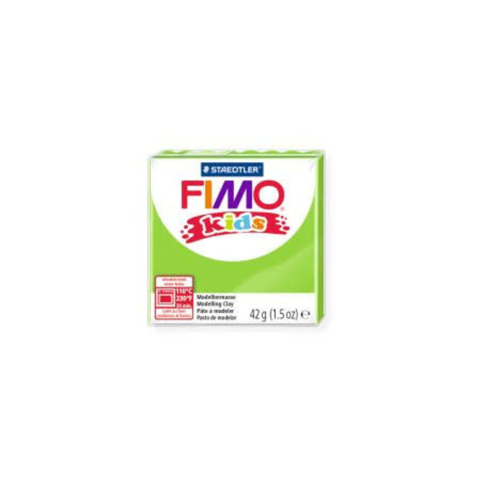 Fimo Fimo - Kids boetseerklei 42 gram Lichtgroen