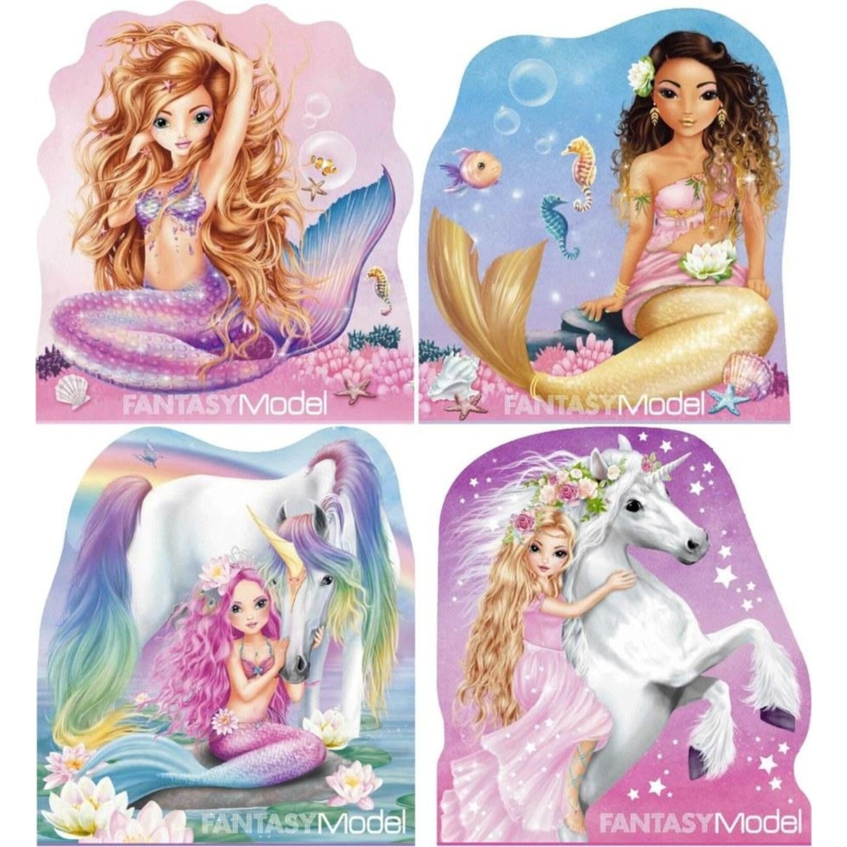 TopModel Fantasy Model Memo Pad MERMAID