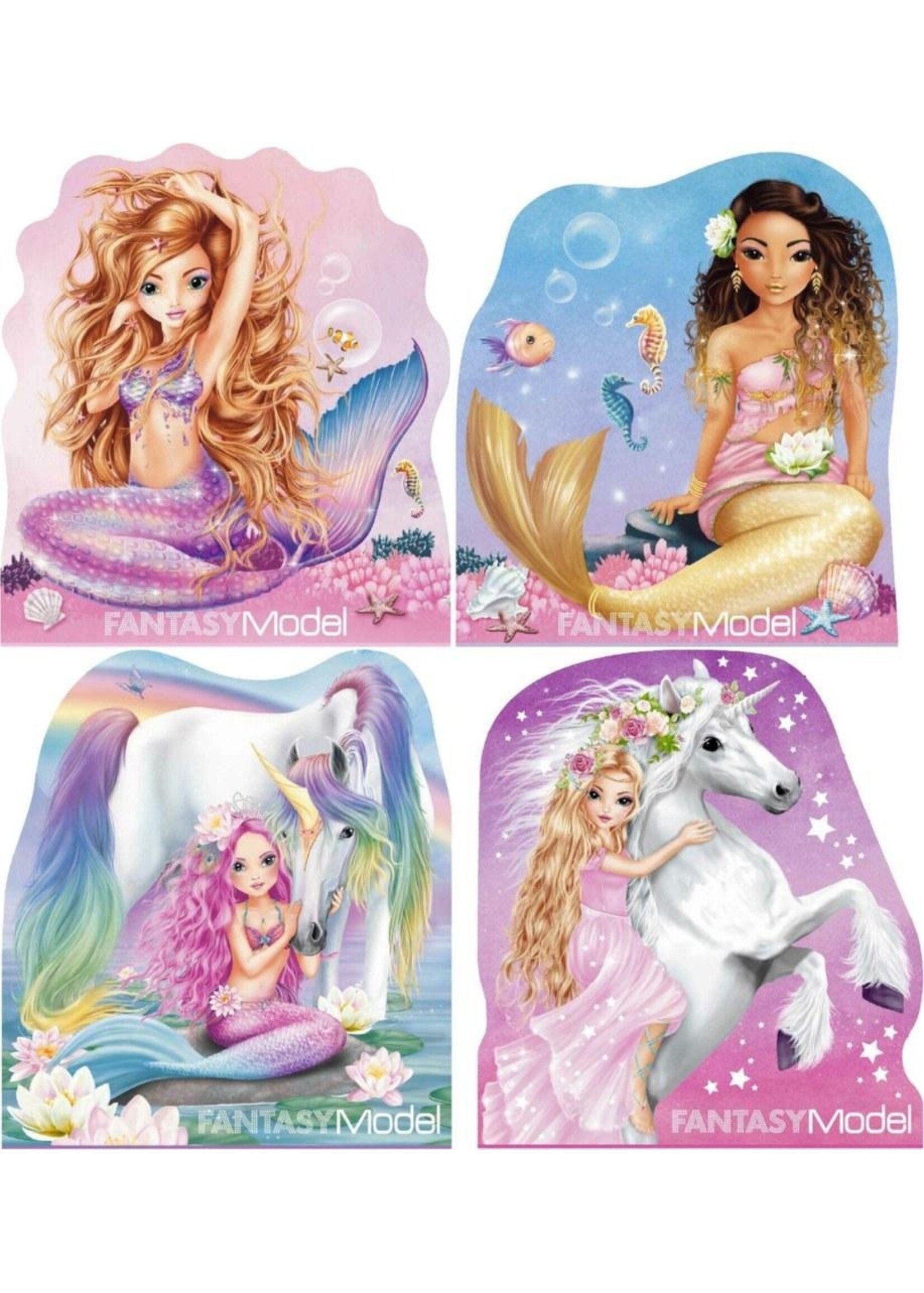 TopModel Fantasy Model Memo Pad MERMAID