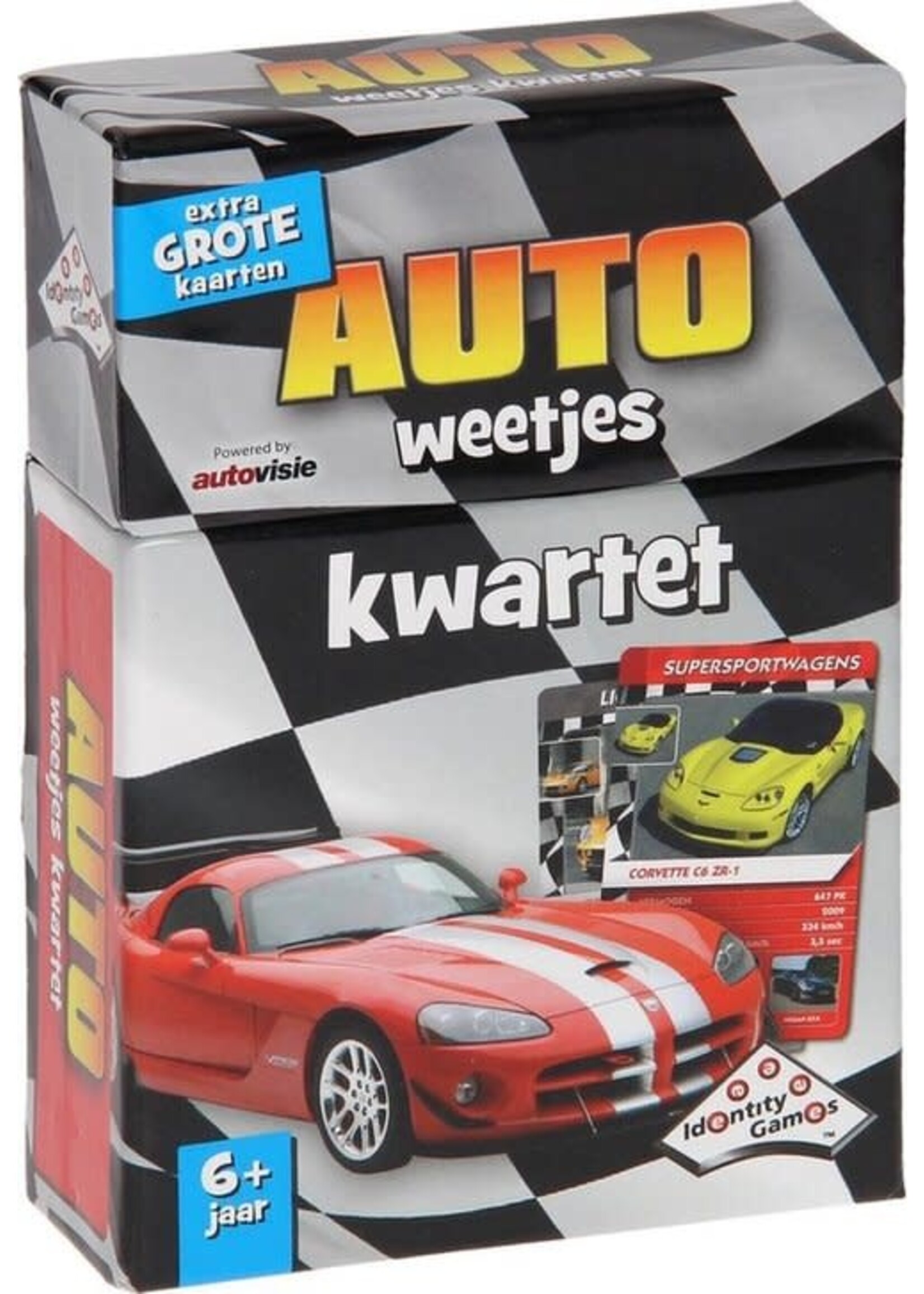 Identity Games Identity Games Kwartet - Auto weetjes