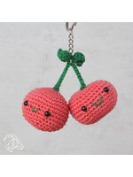 Hardicraft Hardicraft - haakpakket Kersen sleutelhanger