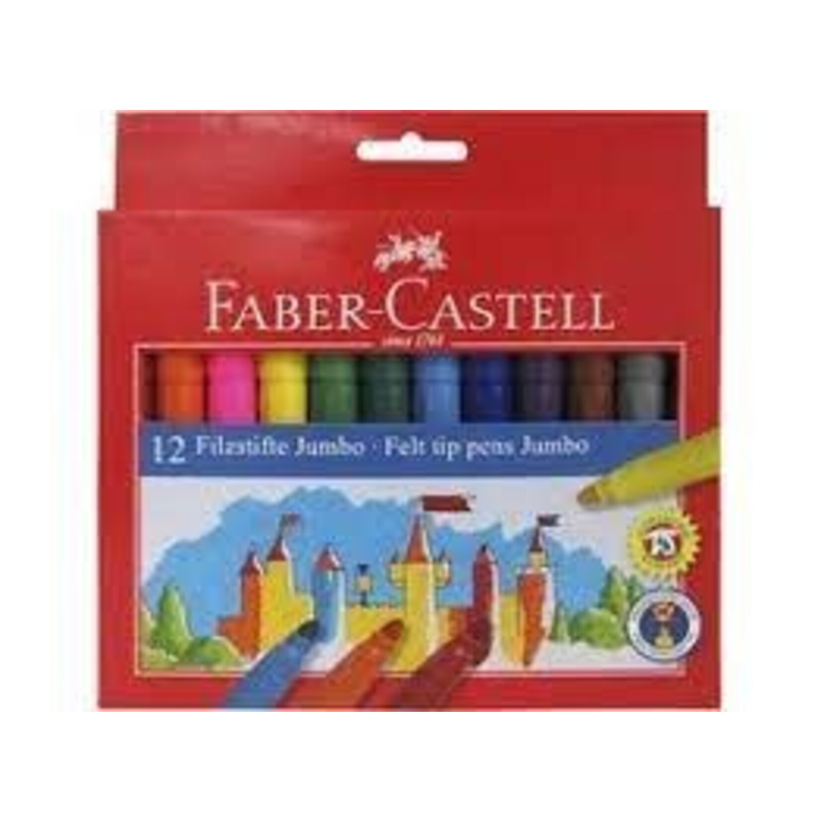 Faber-Castell Faber-Castell Viltstiften Jumbo (12 stuks)