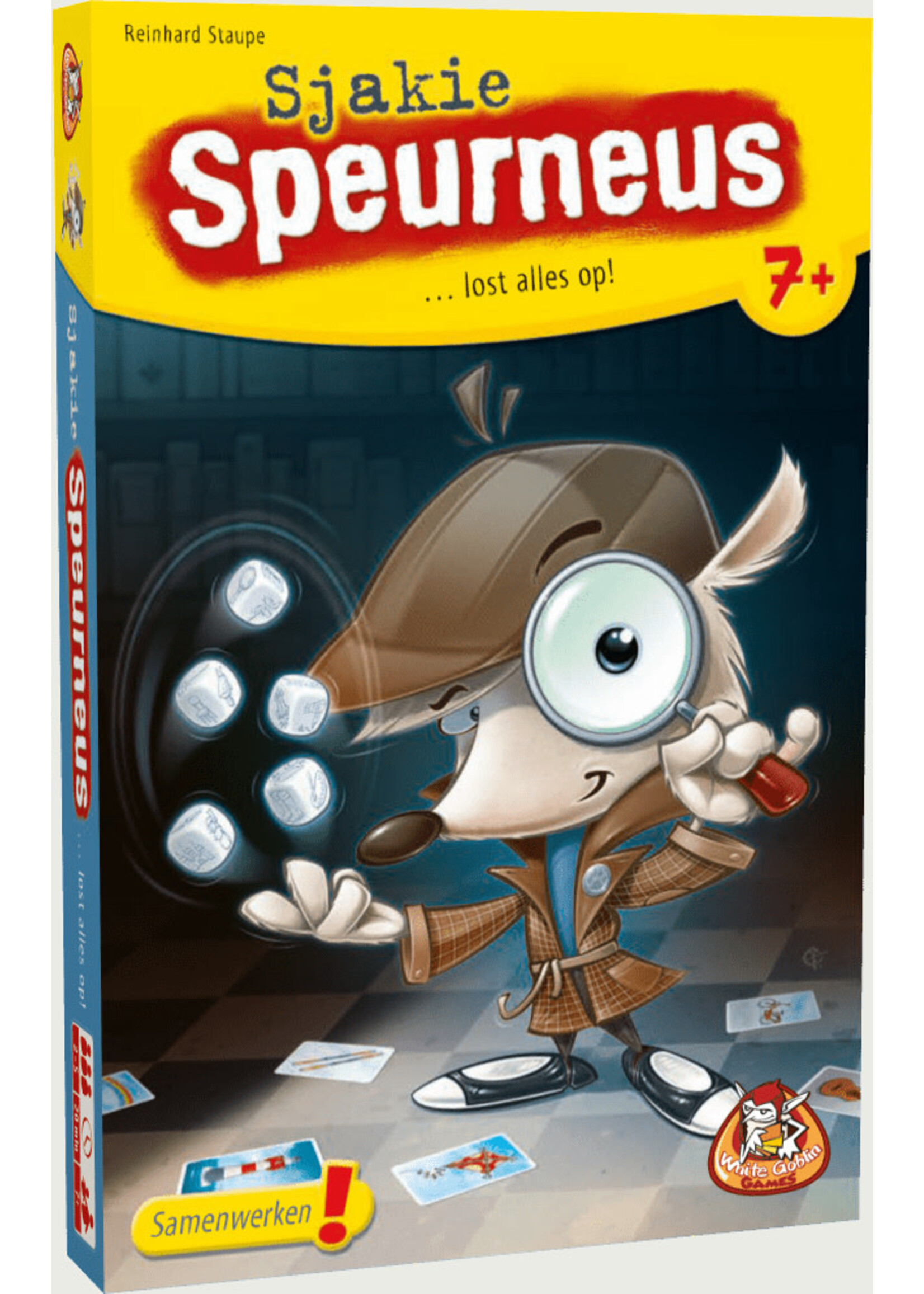 WhiteGoblinGames WGG Sjakie Speurneus
