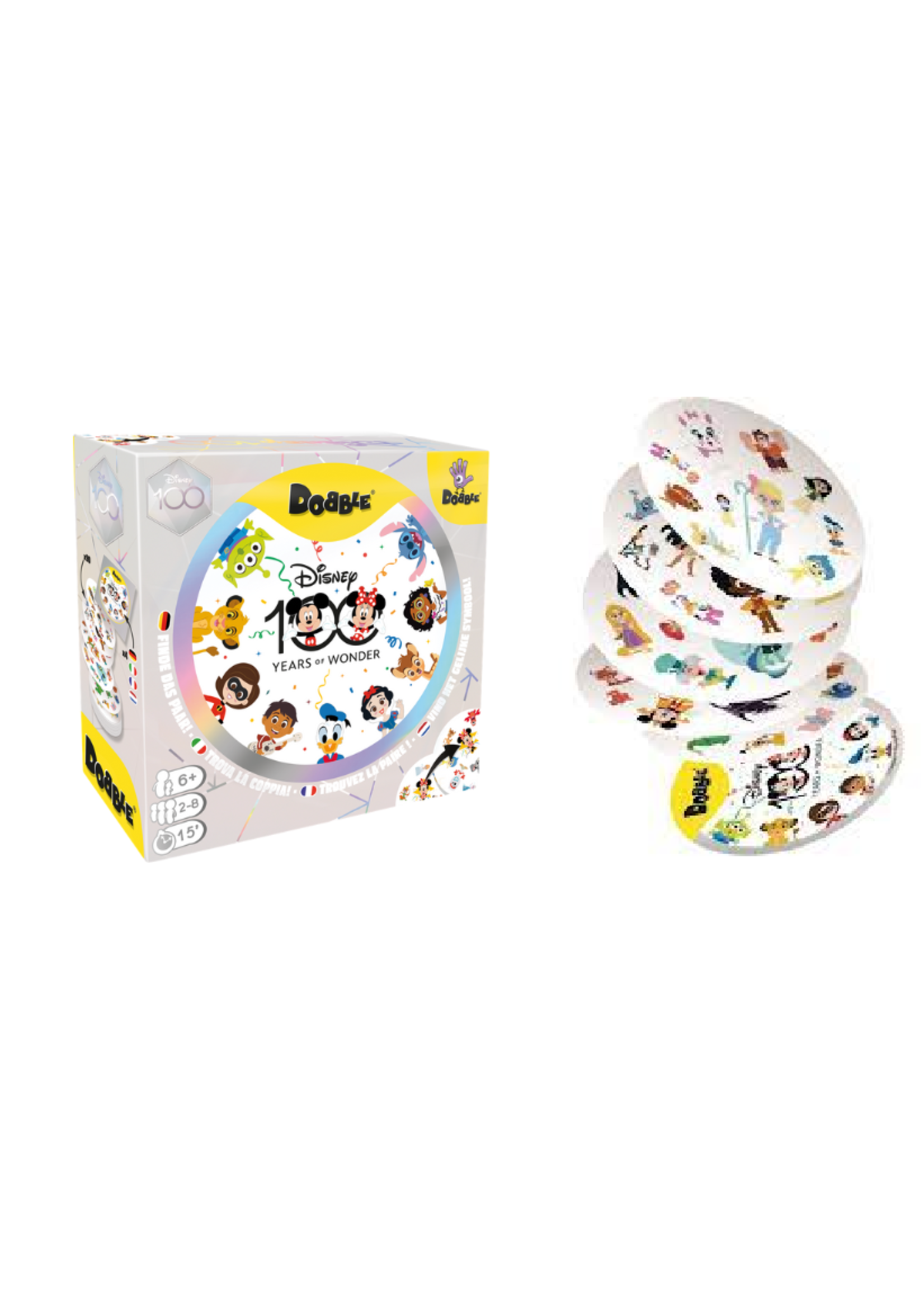 Asmodee Dobble Disney 100th Anniversary NL