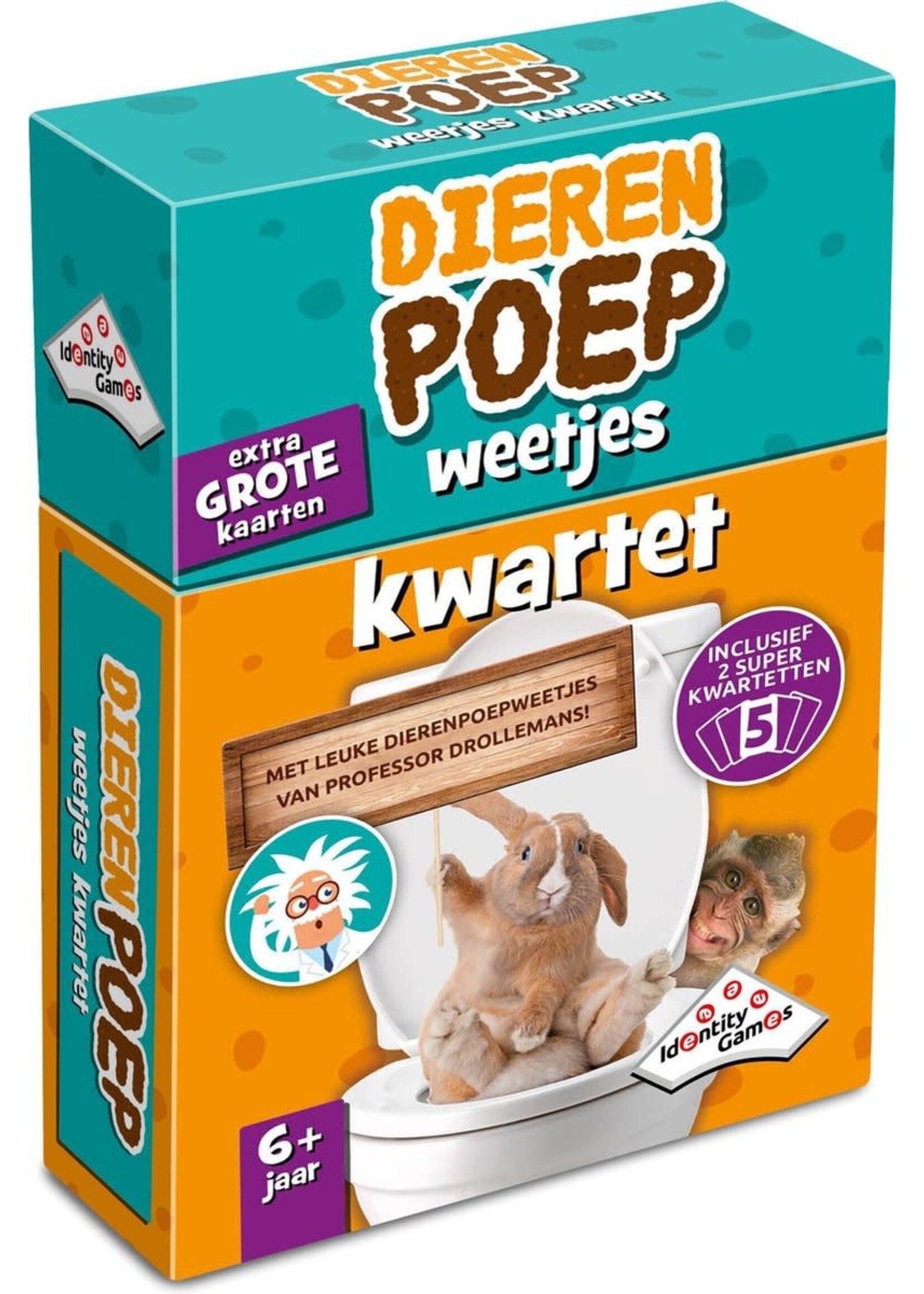 Identity Games Identity Games Kwartet - Dierenpoep weetjes
