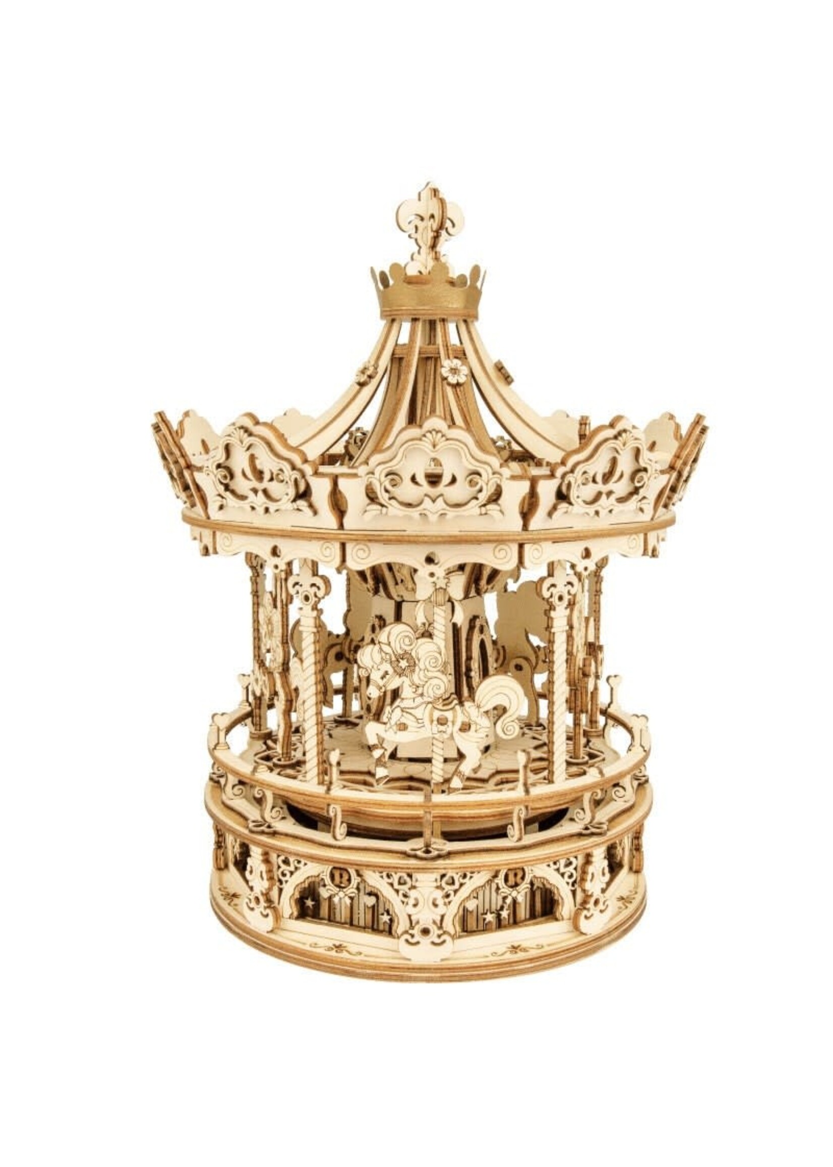 Rolife Robotime - Romantic Carousel (houten bouwpakket)