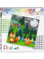 Pixel Pixelhobby - set - Bos (4 kleine platen)