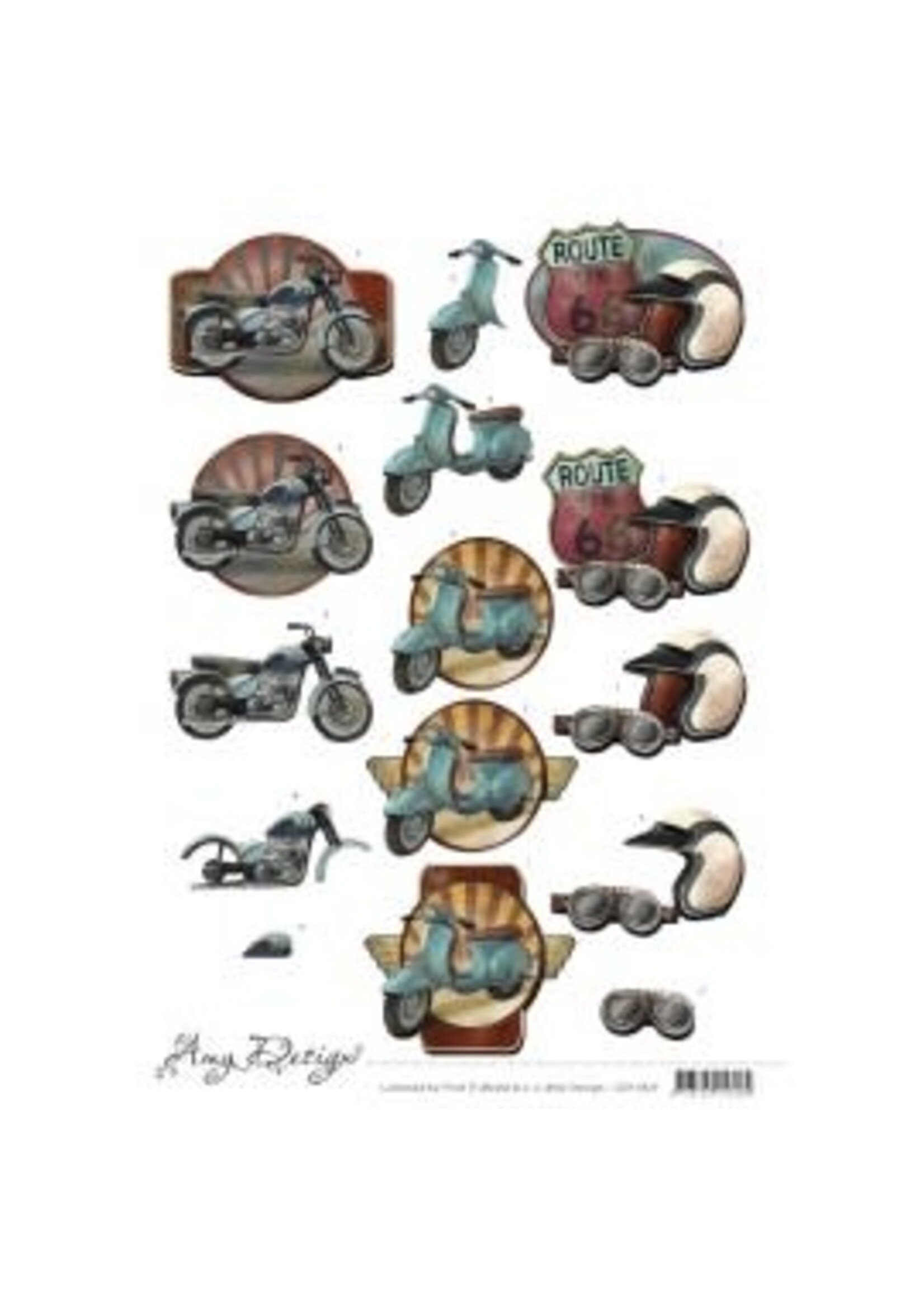 Amy Design 3D Cutting Sheet - Amy Design â€“ Route 66