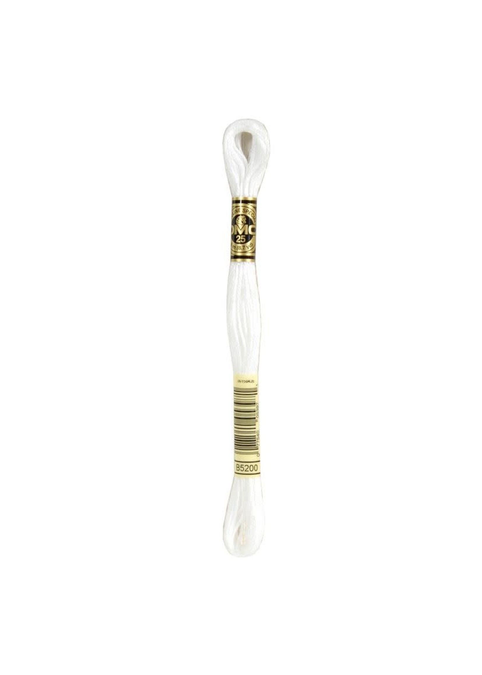 DMC DMC Mouliné Splijtzijde - Wit (B5200)