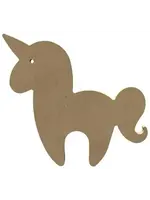 Gomille MDF Figuur - Eenhoorn