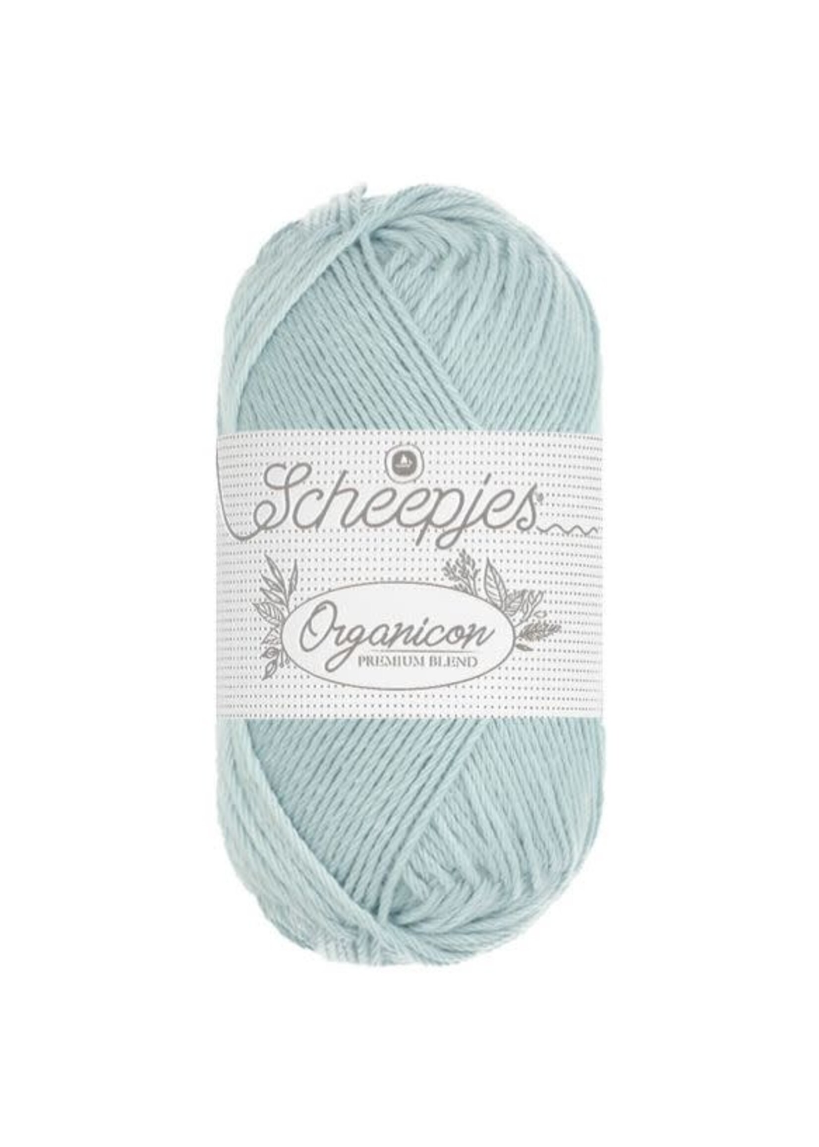 Scheepjes Scheepjes - Organicon 50 gram Soft Sky (Blauw)