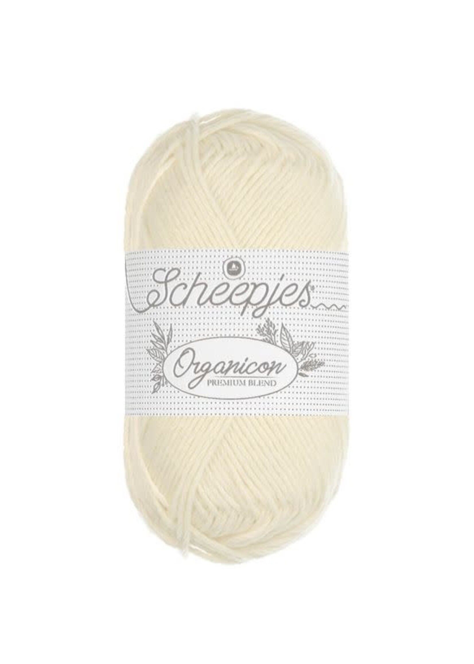 Scheepjes Scheepjes - Organicon 50 gram Broken Almond (Ecru) 220