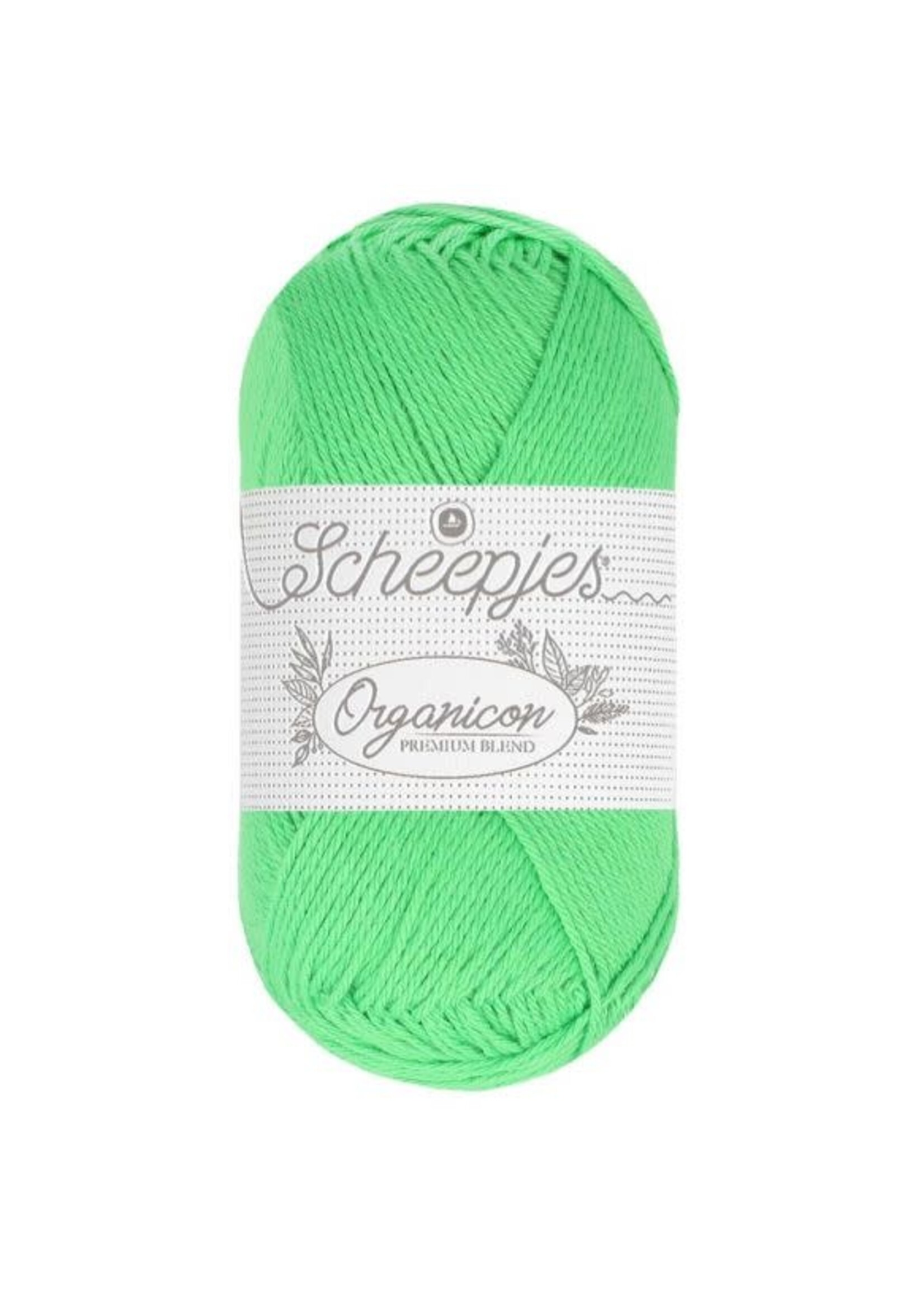 Scheepjes Scheepjes - Organicon 50 gram Peppermint (Groen)