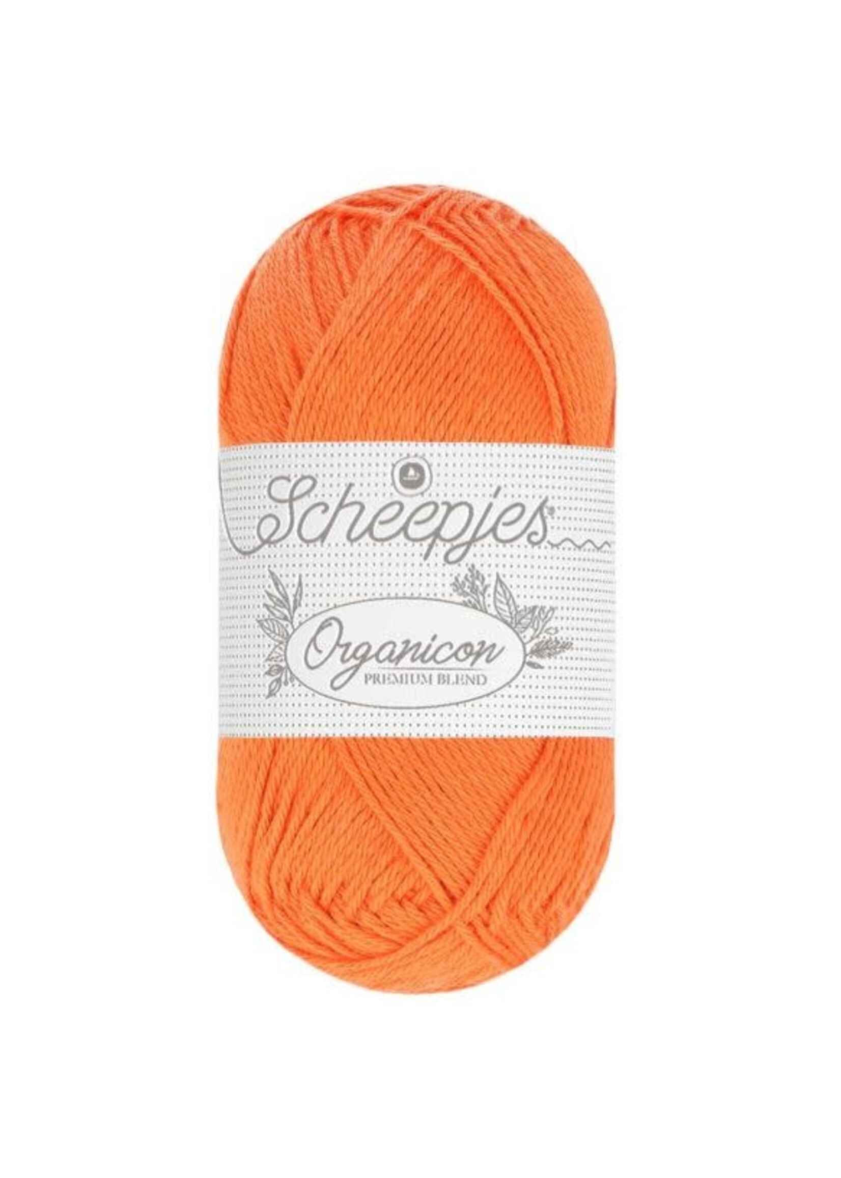 Scheepjes Scheepjes - Organicon 50 gram Deep Tangerine (Oranje)