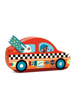 Djeco Djeco 7273 puzzel - De racewagen (16 stukjes)