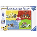 Ravensburger Ravensburger puzzel Verschillende soorten Pokémon (150 XXL stukjes)