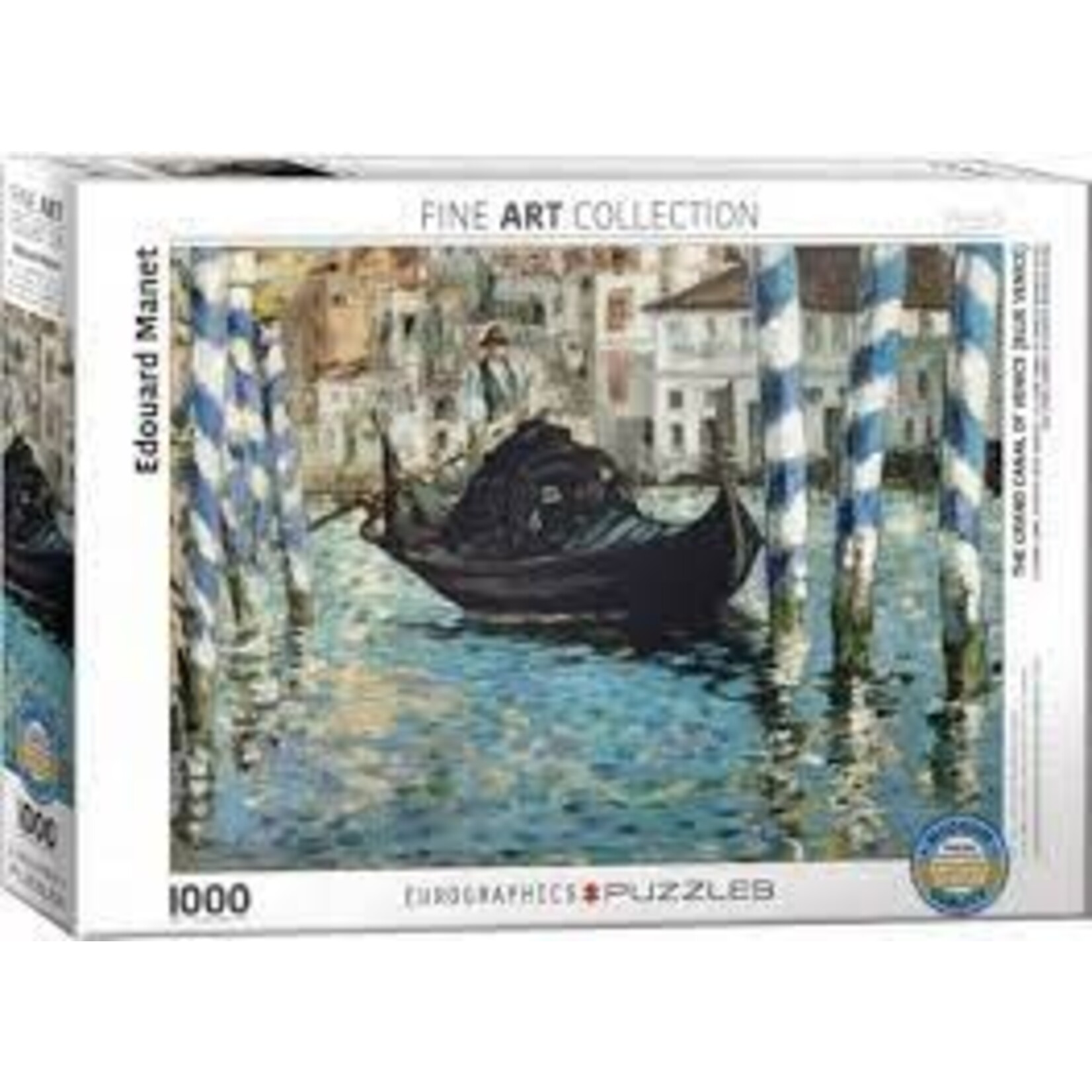 Eurographics Eurographics puzzel The Grand Canal of Venice-Edouard Manet (1000 stukjes)