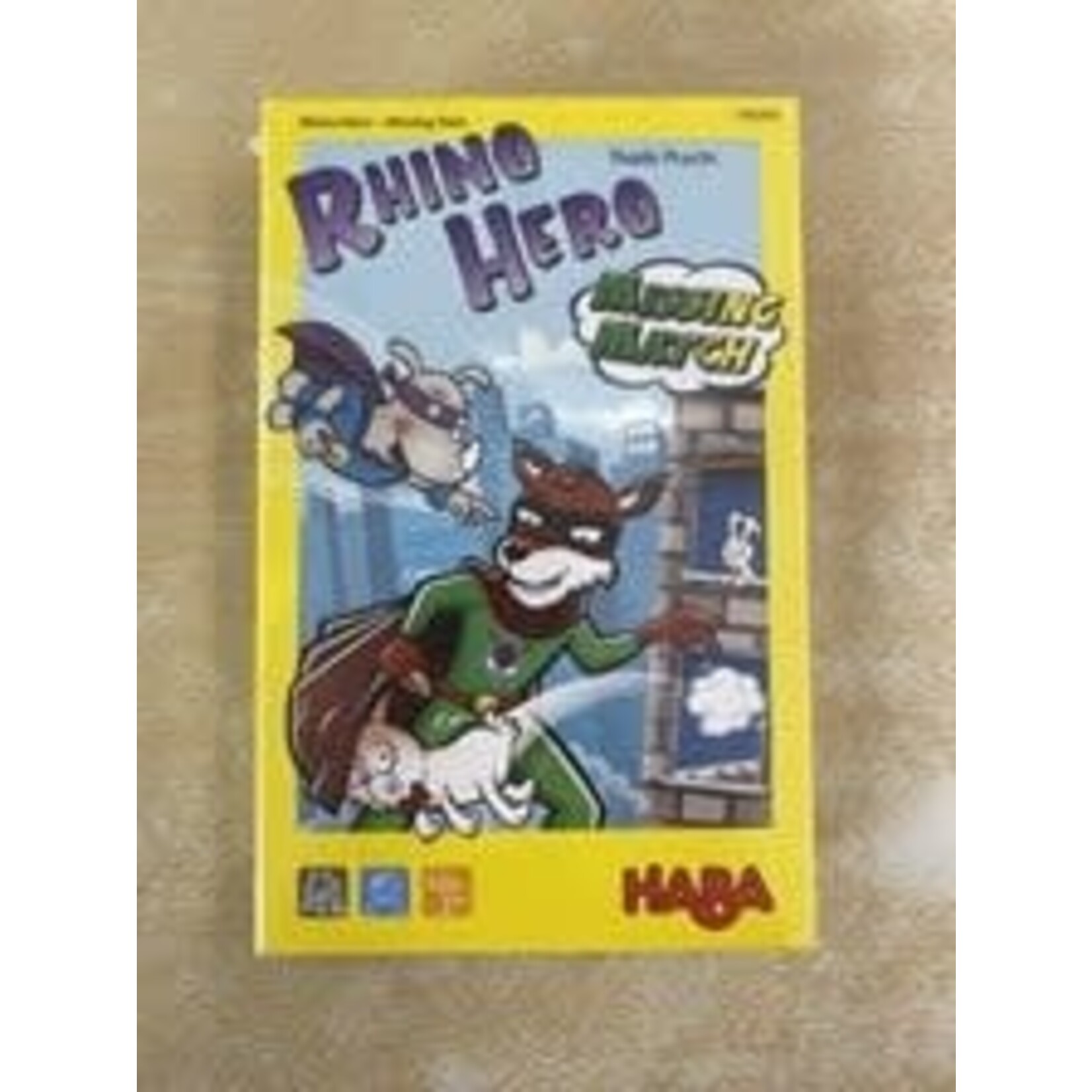 Haba Haba 306408 Rhino Hero - Missing Match