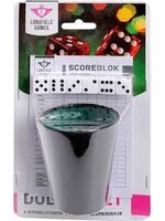 Longfield games Longfield Dobbelbeker met 6 dobbelstenen en scoreblock