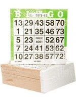 Tucker's Fun Factory Bingovellen vierkant t/m 75 (500 vellen)