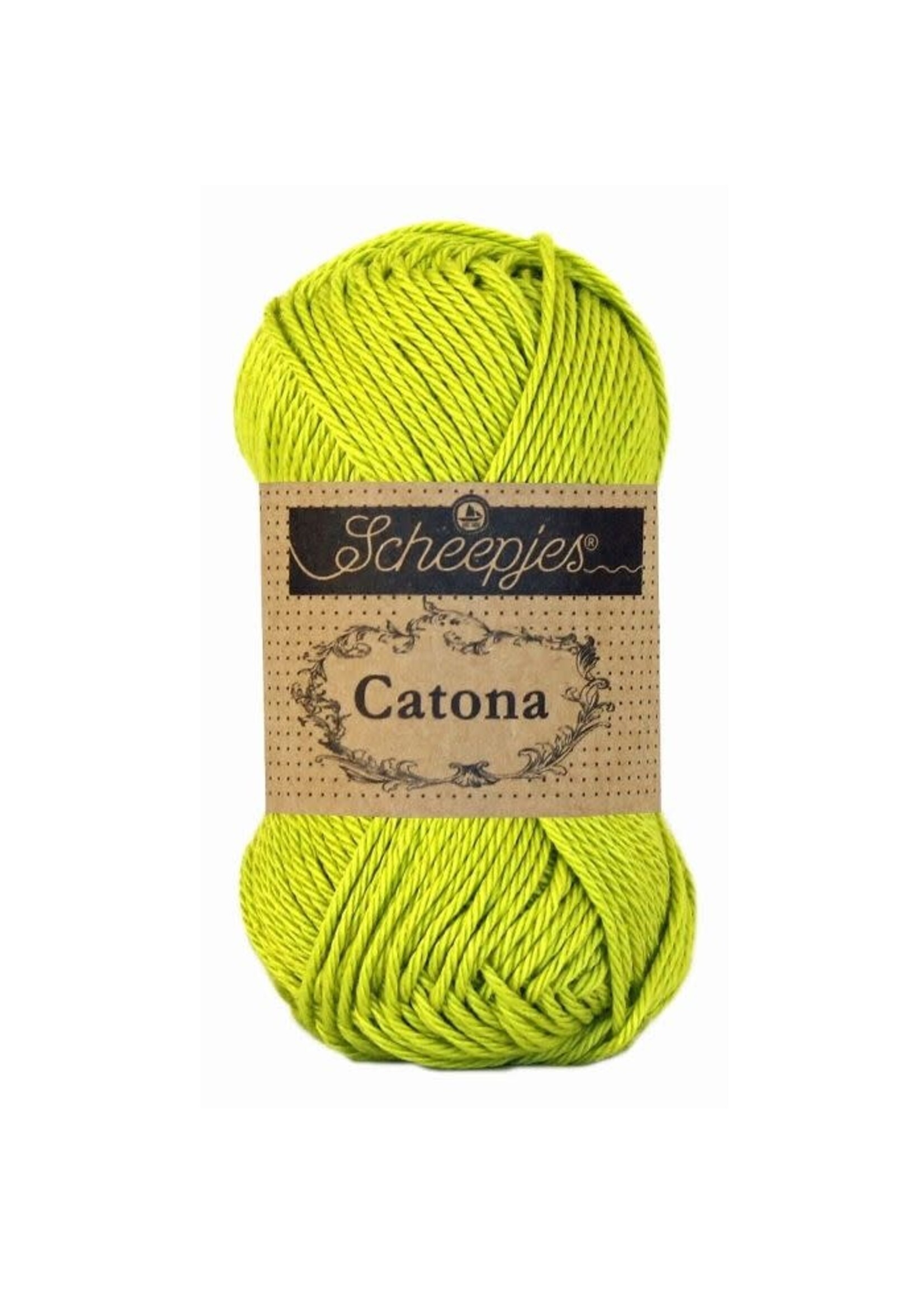 Scheepjes Scheepjes - Catona 50 gram Green Yellow (Groen)