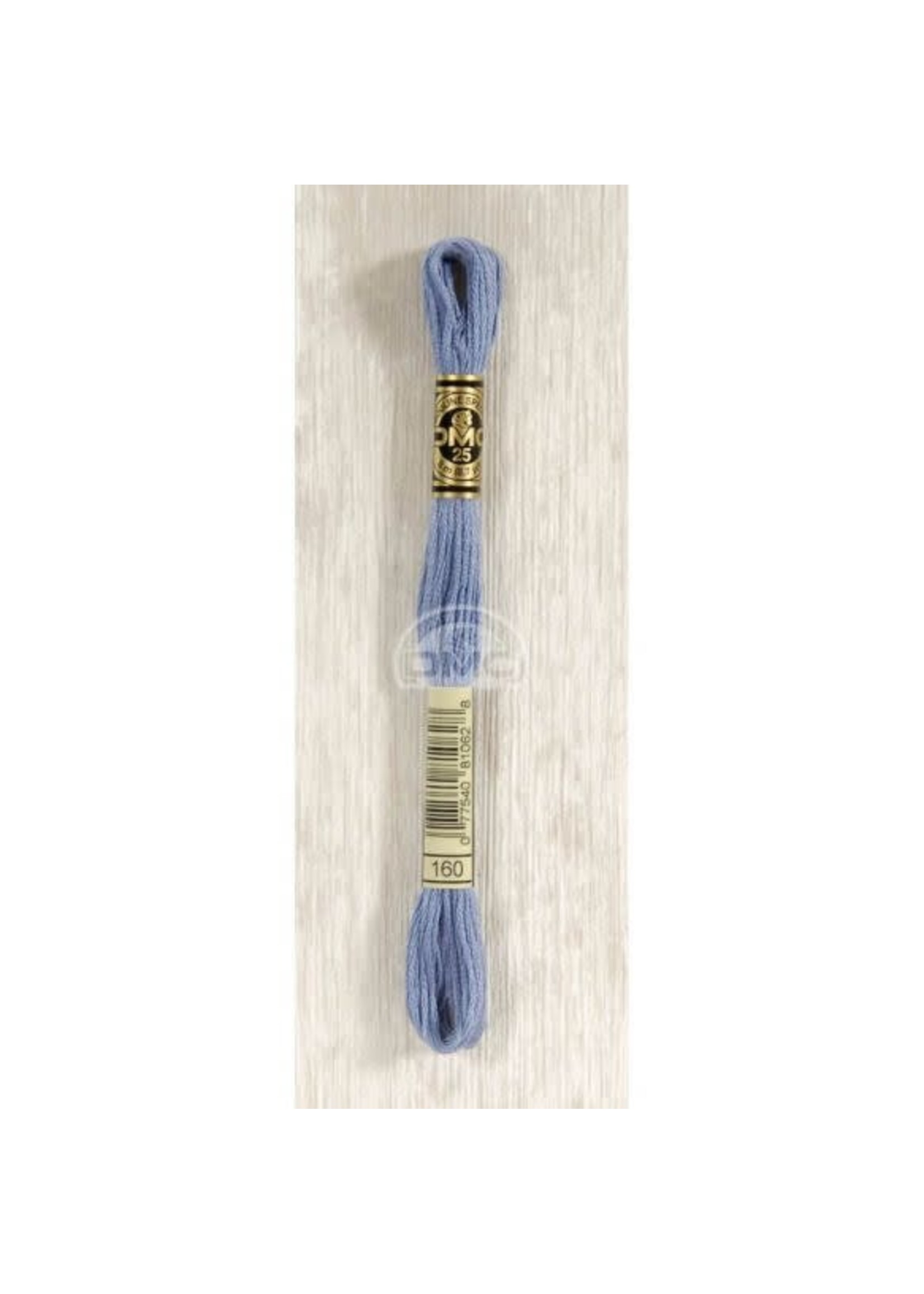 DMC DMC Mouliné Splijtzijde - Blauw (0160)