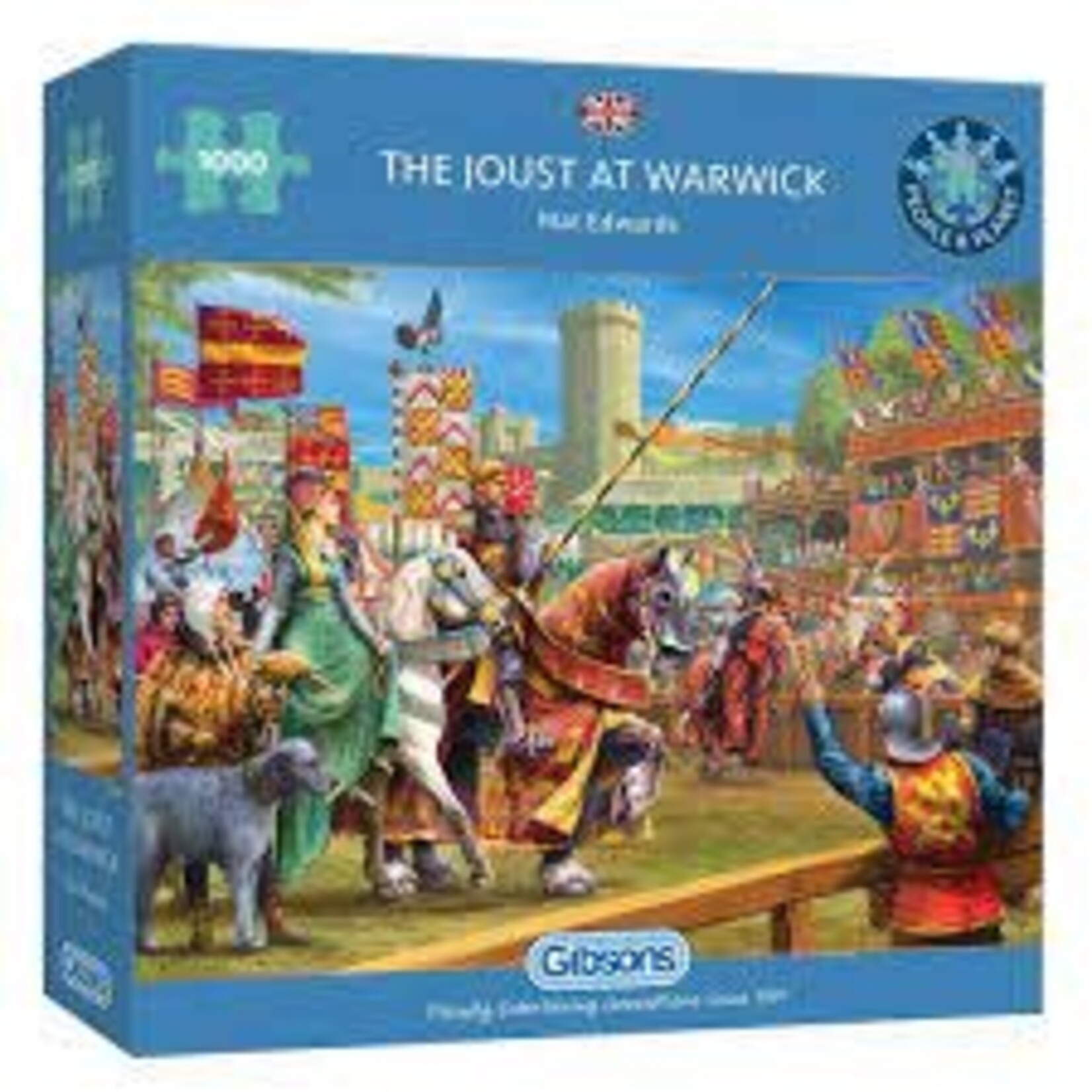 Gibsons Gibsons Puzzel The Joust at Warwick (1000 stukjes)