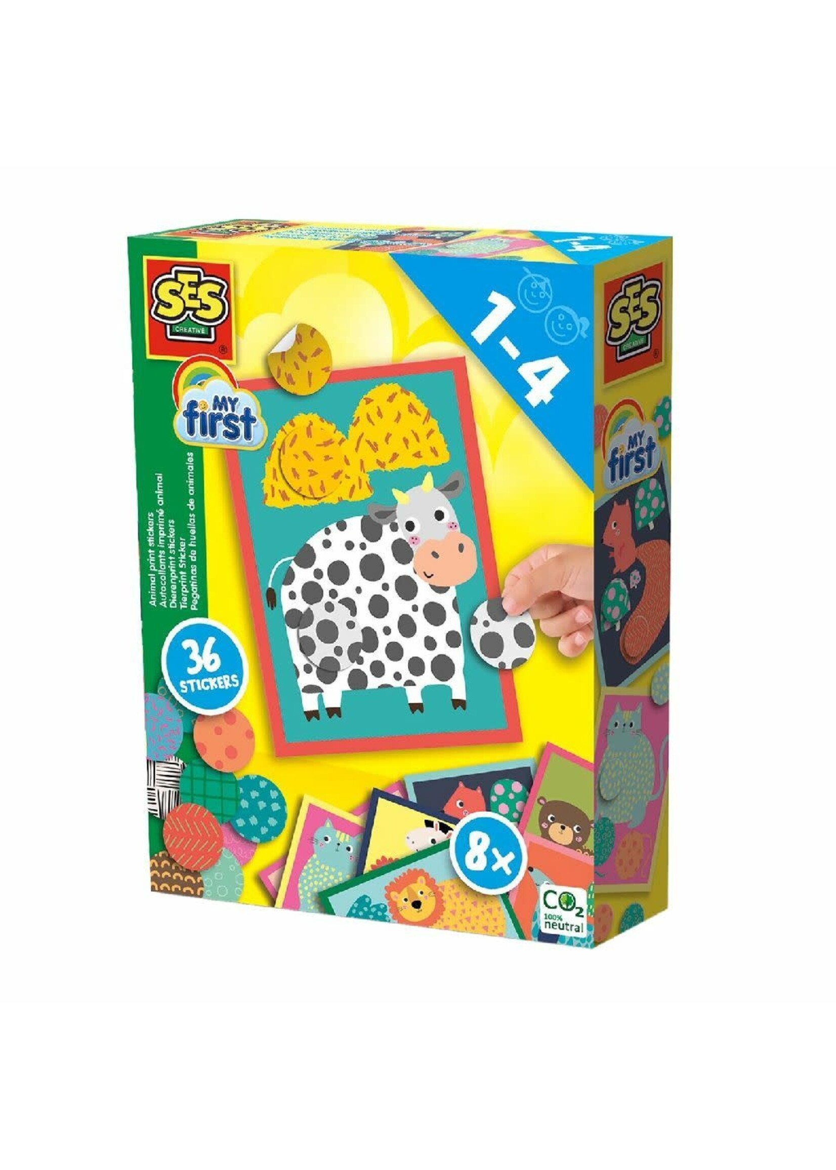 SES SES Mijn eerste dieren print stickers