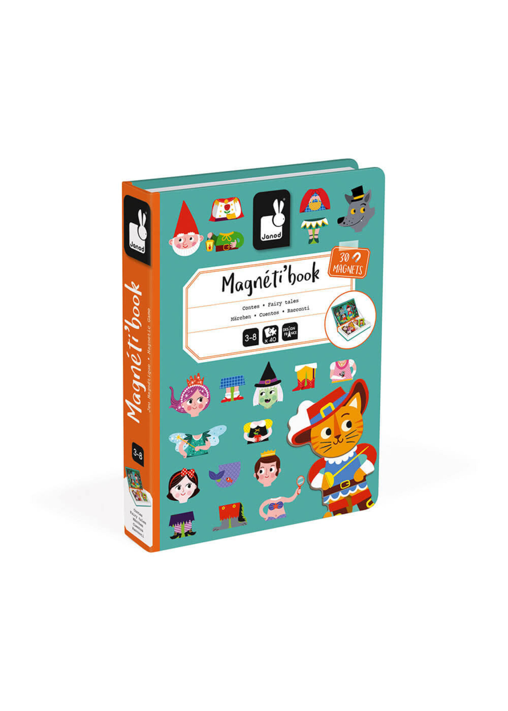 Janod Janod Magneetboek - Sprookjes