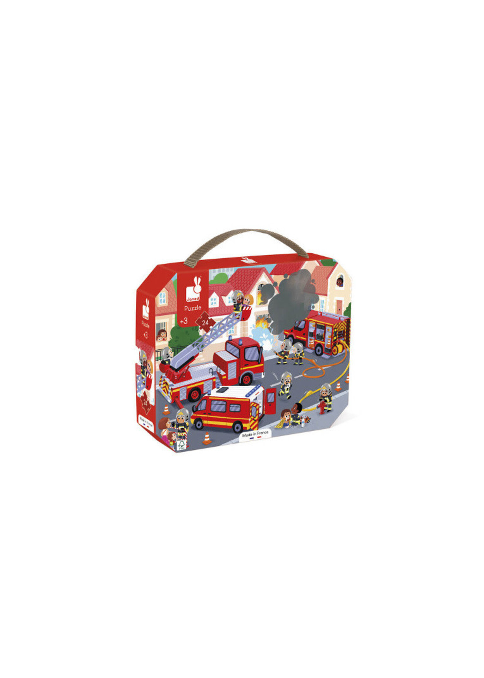 Janod Janod puzzel - De Brandweer (24 stukjes)