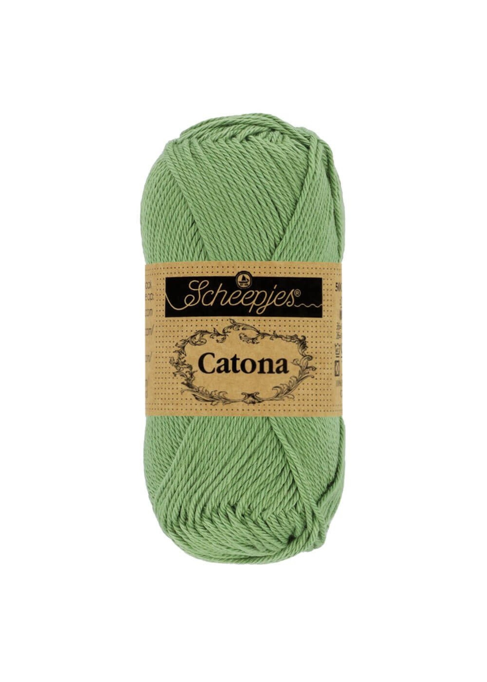 Scheepjes Scheepjes - Catona 50 gram Sage Green (Groen)