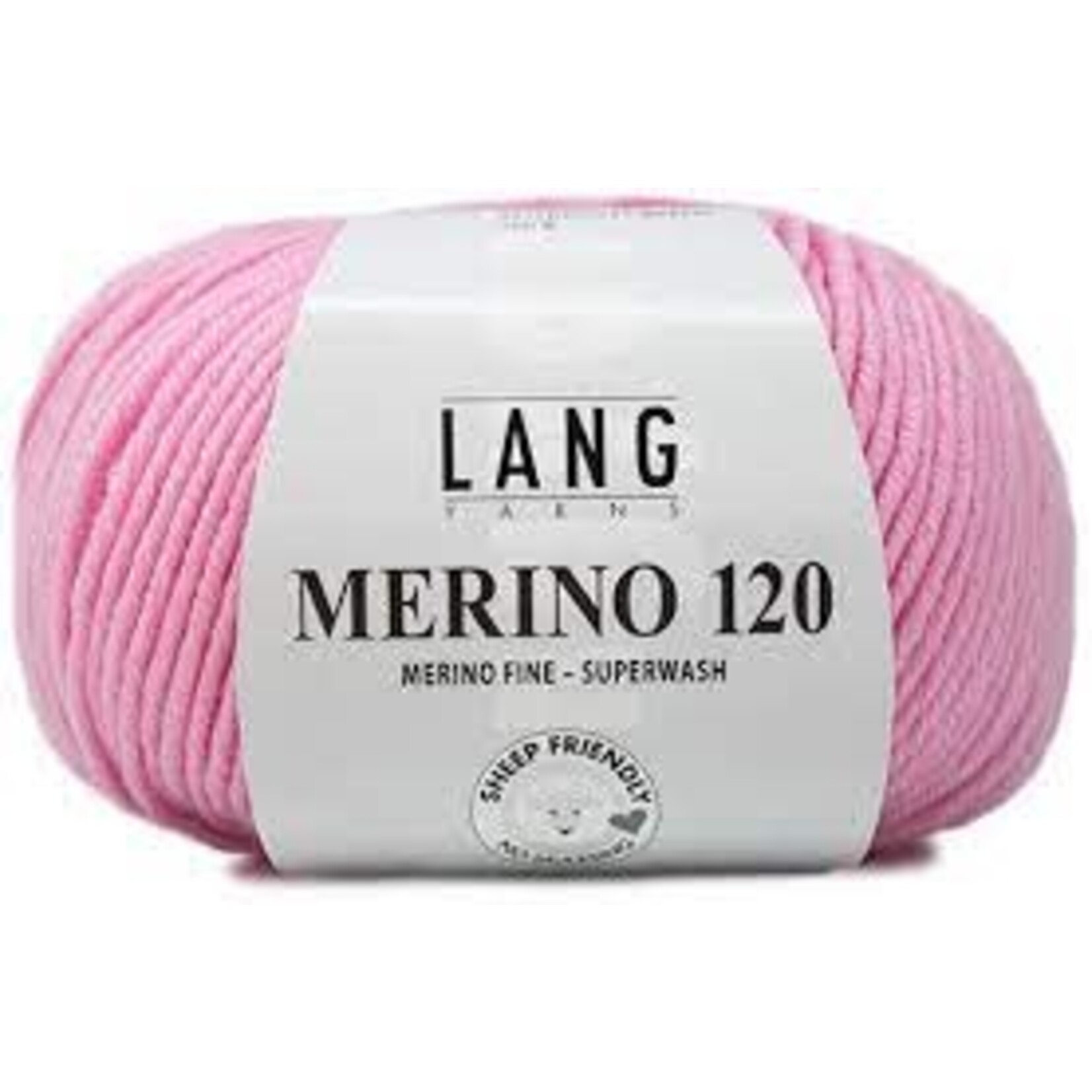LangYarns Lang Yarns - Merino 120 - 50 gram Rosa
