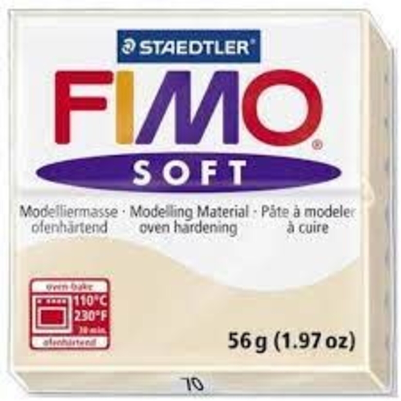 Fimo Fimo - Soft boetseerklei 56 gram Sahara