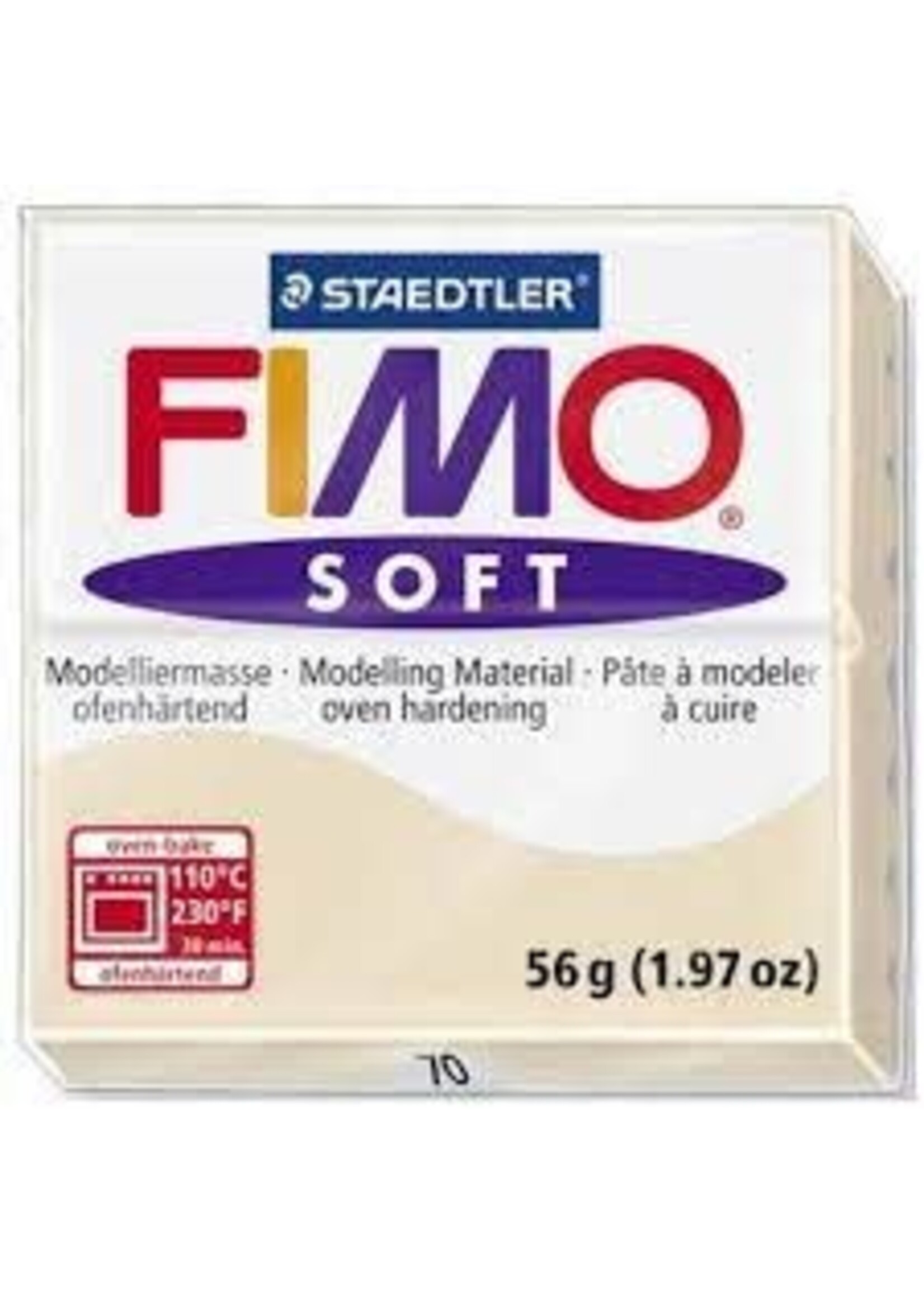 Fimo Fimo - Soft boetseerklei 56 gram Sahara