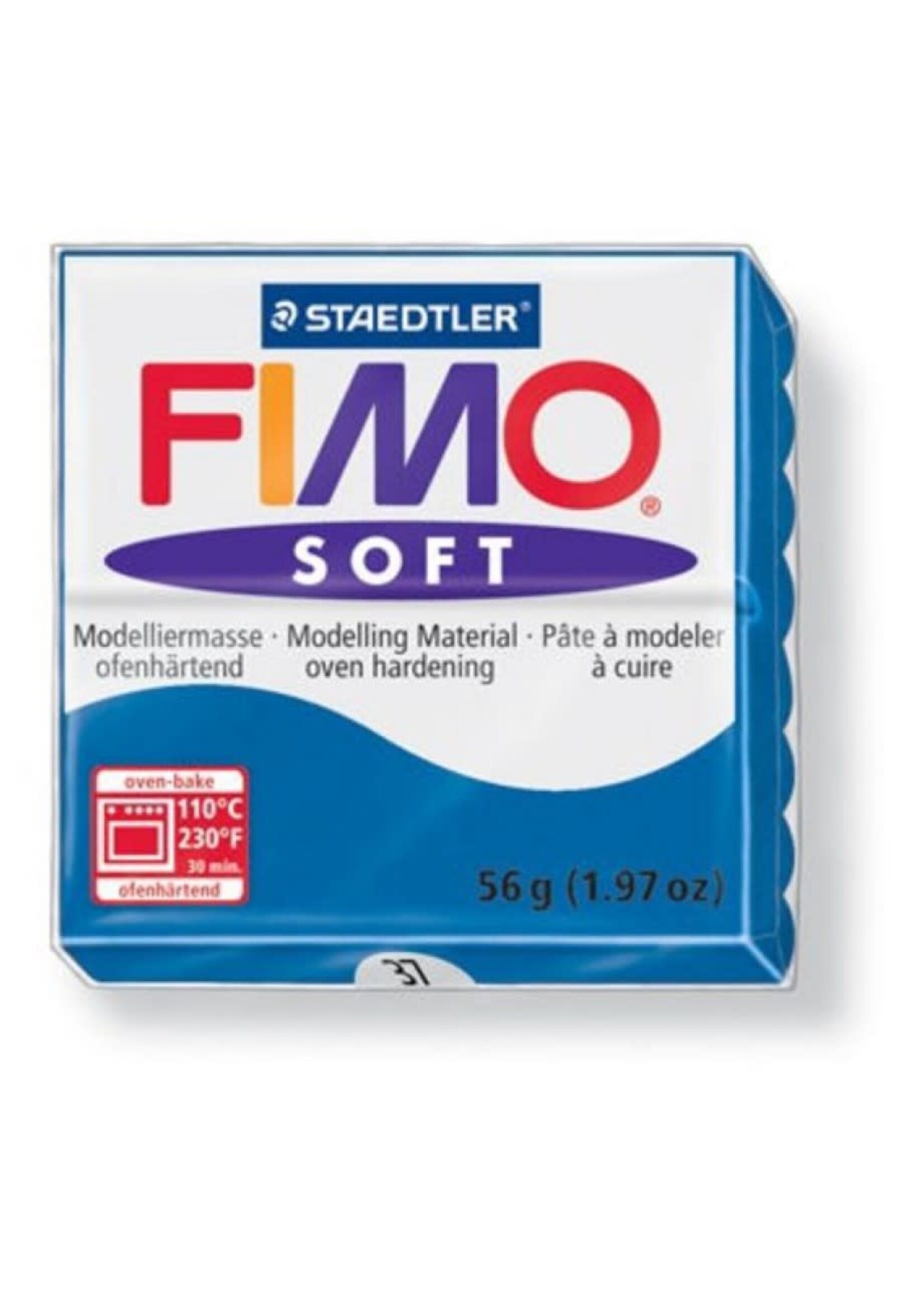 Fimo Fimo - Soft boetseerklei 56 gram Pacific bleu