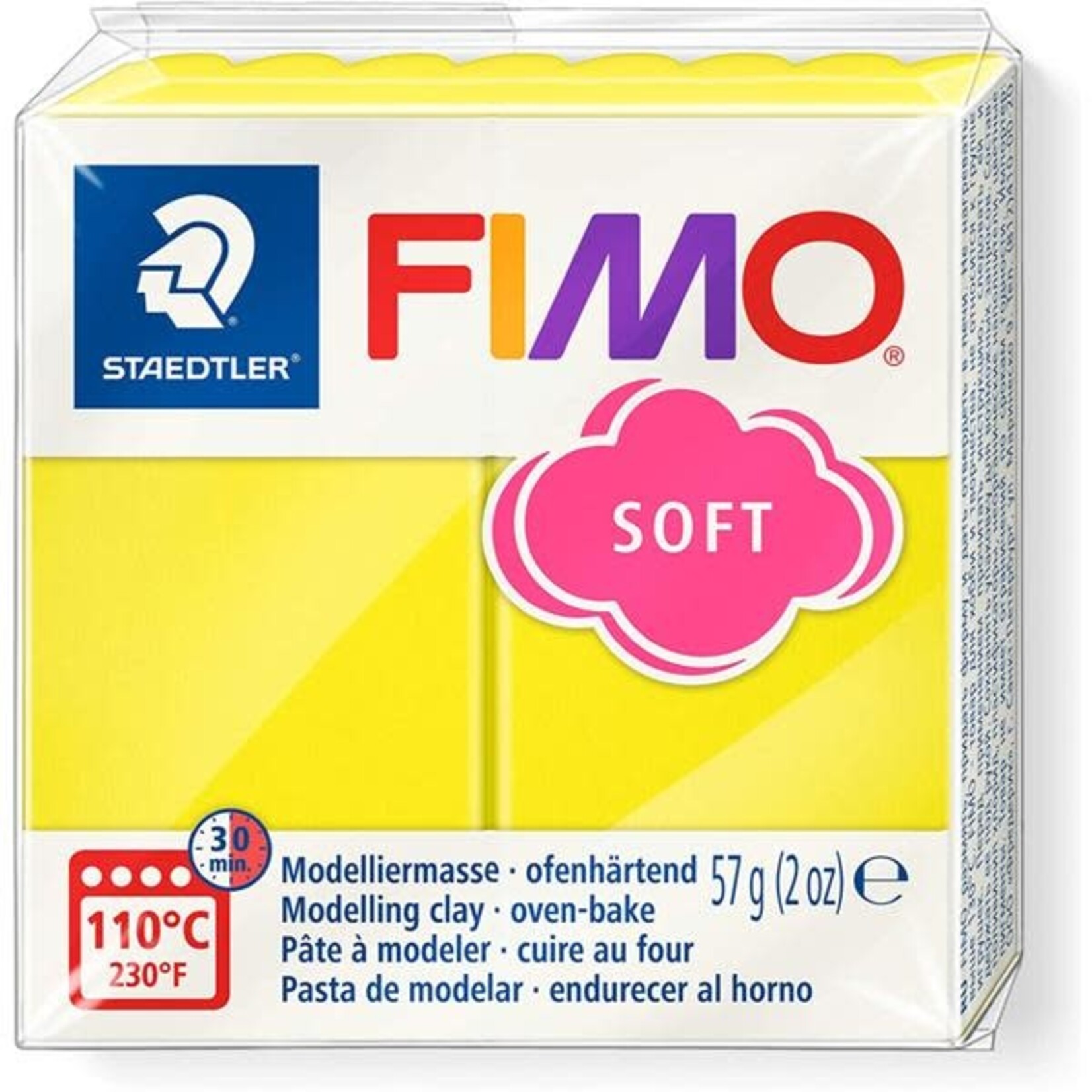Fimo Fimo - Soft boetseerklei 56 gram Lemon