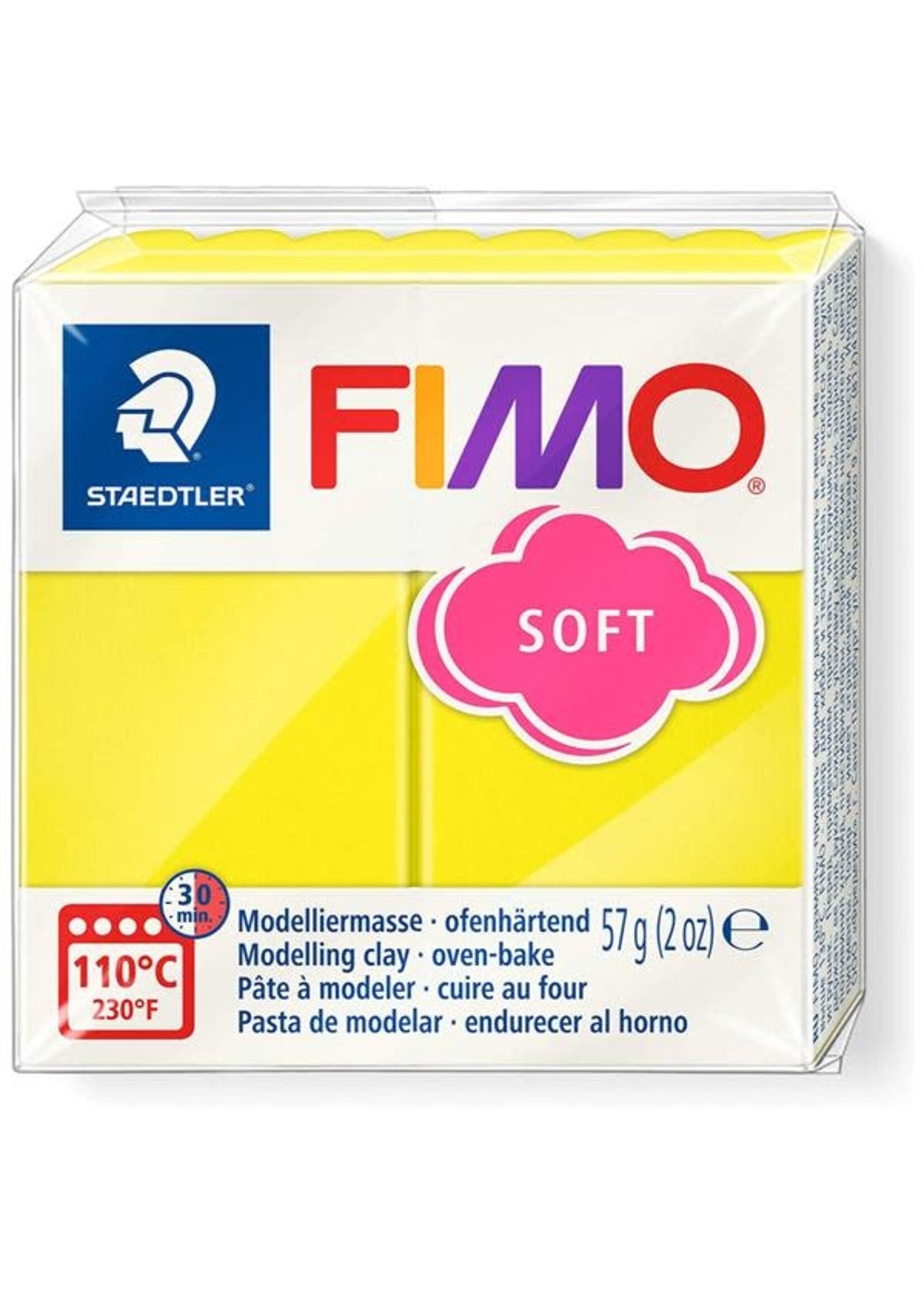 Fimo Fimo - Soft boetseerklei 56 gram Lemon