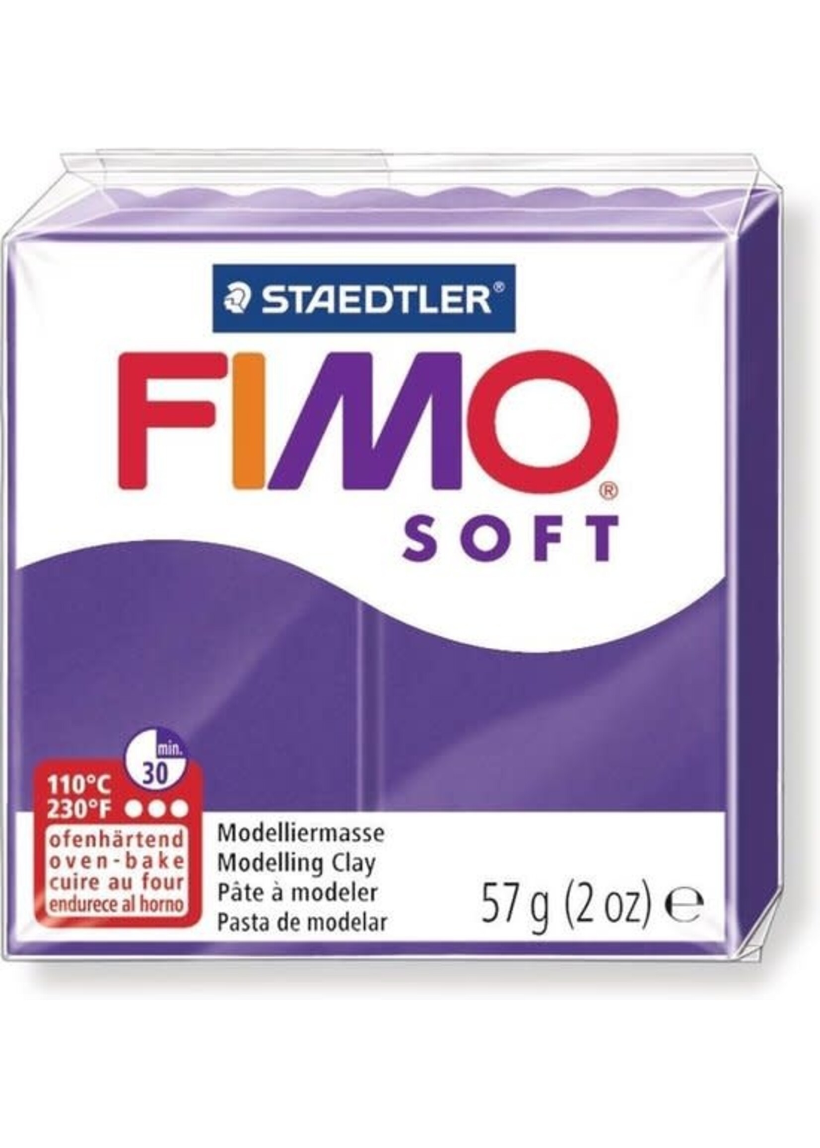 Fimo Fimo - Soft boetseerklei 56 gram Plum