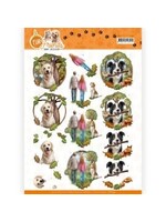 Amy Design 3D Cutting Sheet - Amy Design - Fur Friends - Walking the Dog