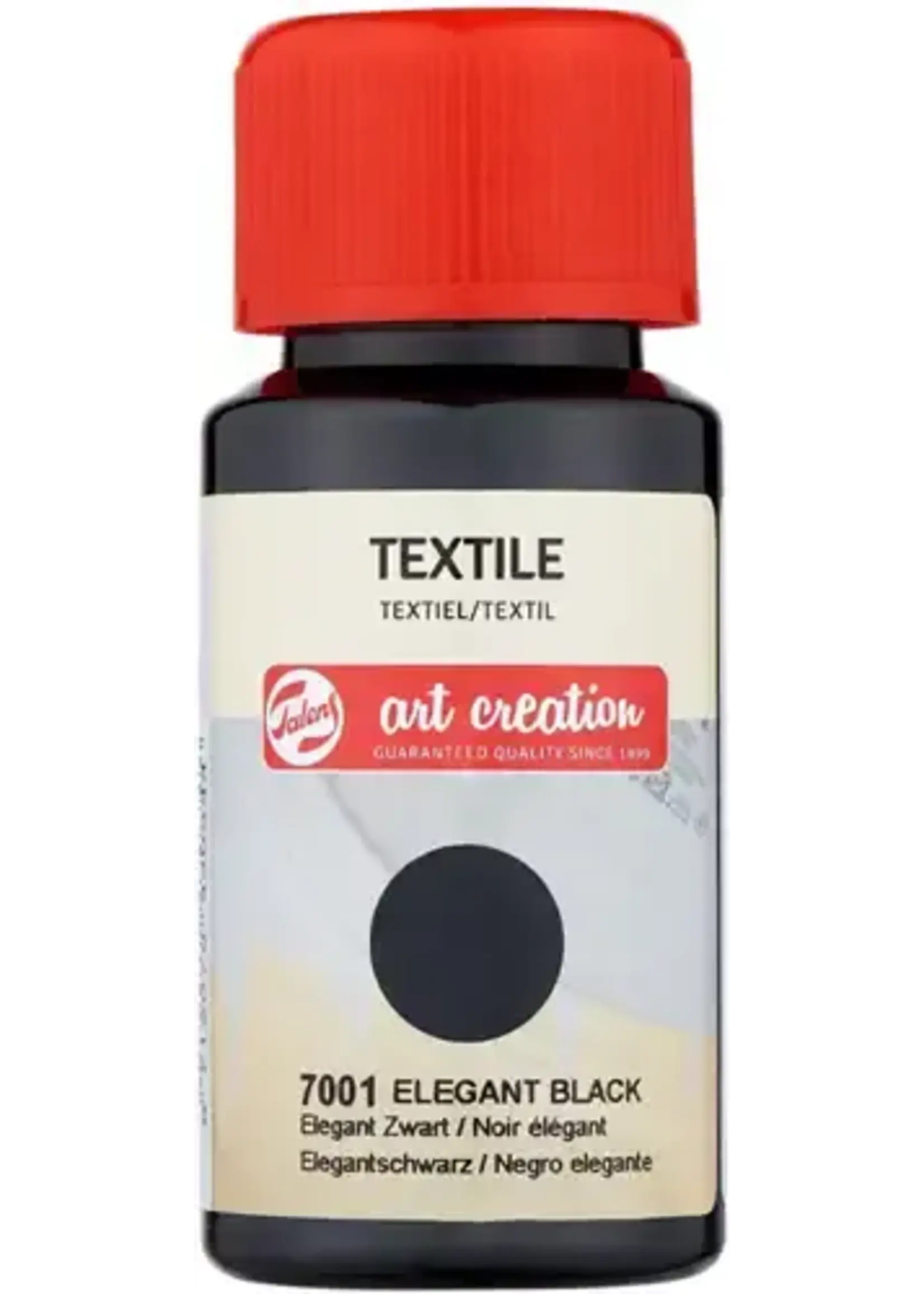Hobbygroep Talens Art Creation - Textielverf - Elegant Zwart (50 ml)