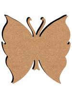 Gomille MDF Figuur - Vlinder