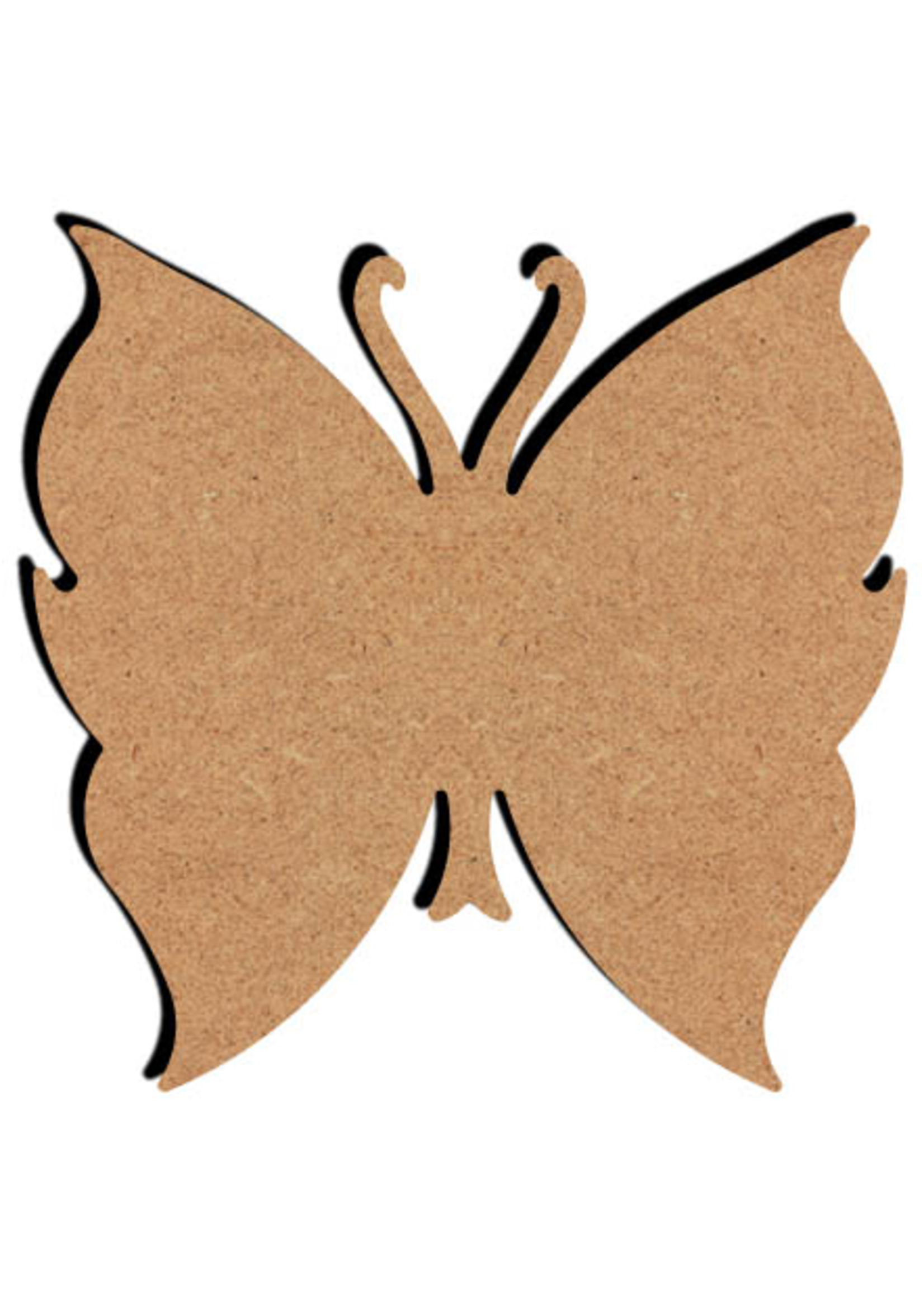 Gomille MDF Figuur - Vlinder