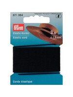 Prym Prym - Elastisch koord - Zwart (1.5 mm, 3 meter)