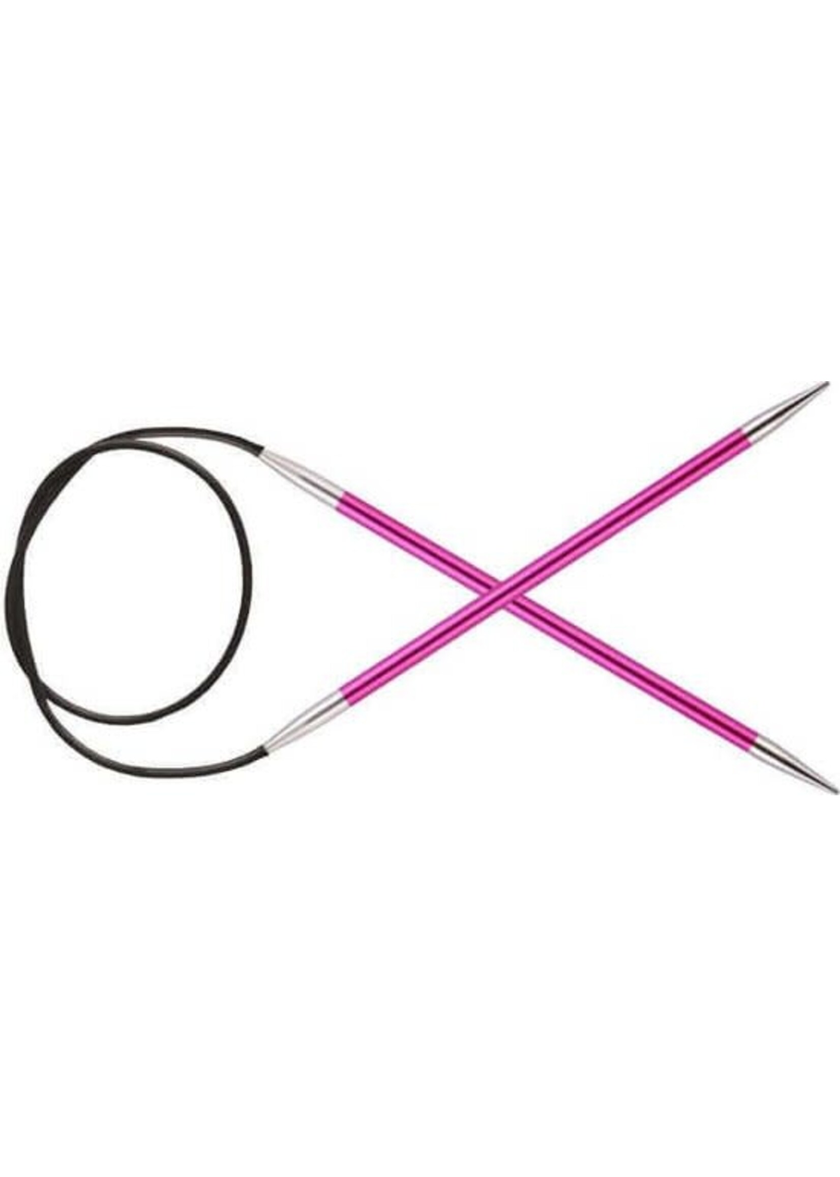 KnitPro Zing KnitPro Zing rondbreinaalden 5.0 mm (100 cm)