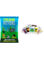 Asmodee Streaking Kittens, uitbreiding 15 kaarten Exploding Kittens (Nederlands)